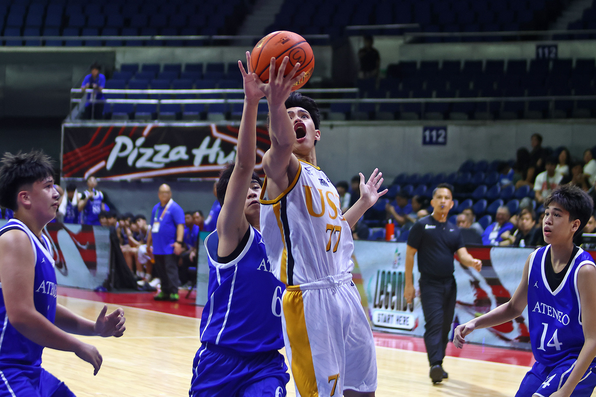 UAAP89-Jrs-Basketball-Mac-Macasarte UE snaps FEU-D’s unbeaten run in UAAP juniors basketball ADMU AdU Basketball FEU News UAAP UE UP UST - philippine sports news