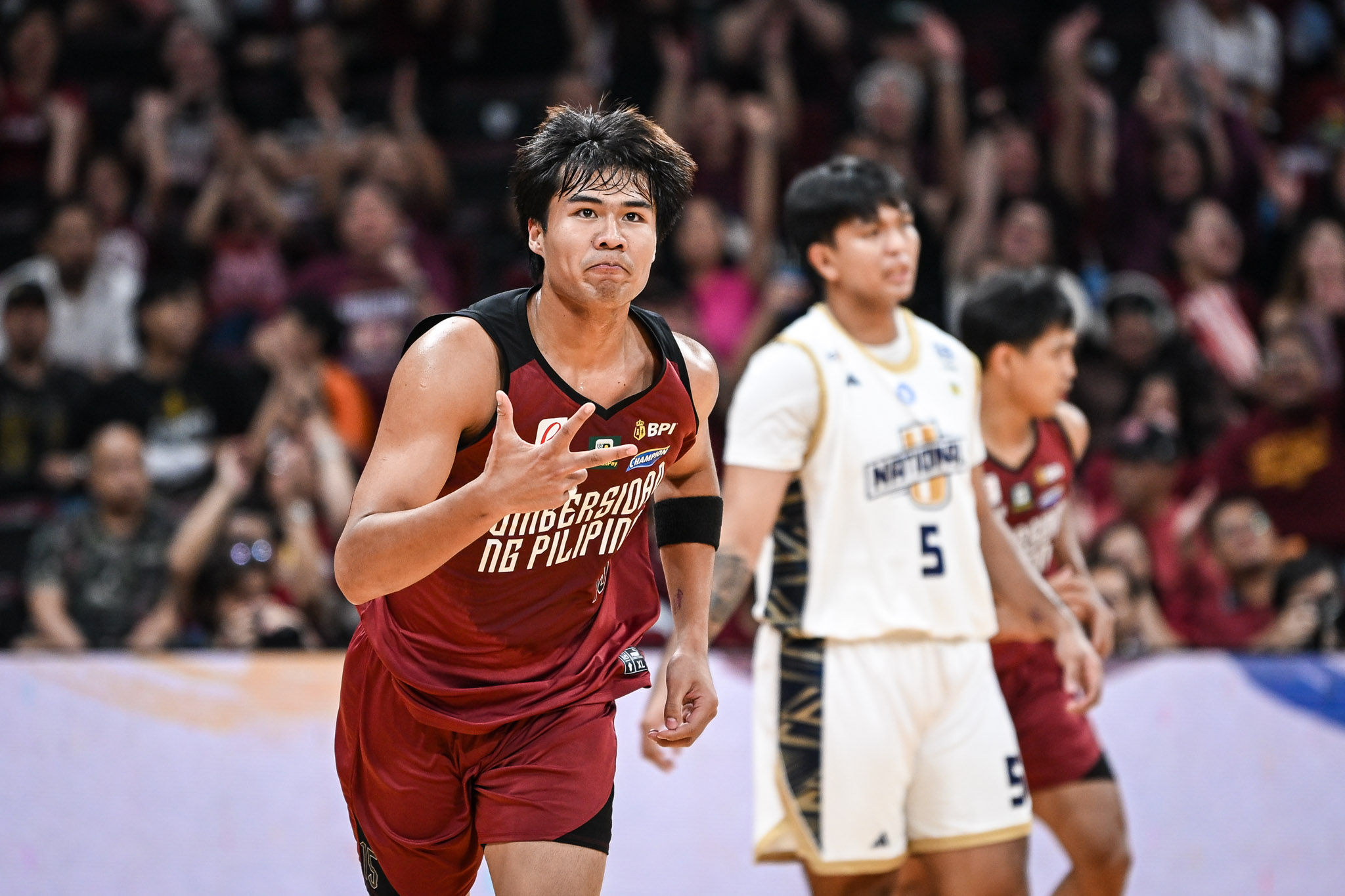 UAAP89-MBB-VJ-Pre-2229 NU stuns UP with wire-to-wire win, joins UAAP men's basketball lead Basketball News NU UAAP UP - philippine sports news