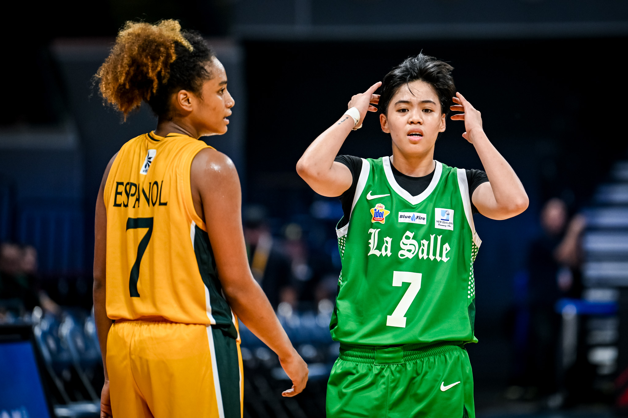 UAAP89-WBB-KYLA-GO-7147 Espanol, Pasilang lead FEU past La Salle in UAAP Women's Basketball opener Basketball DLSU FEU News UAAP  - philippine sports news