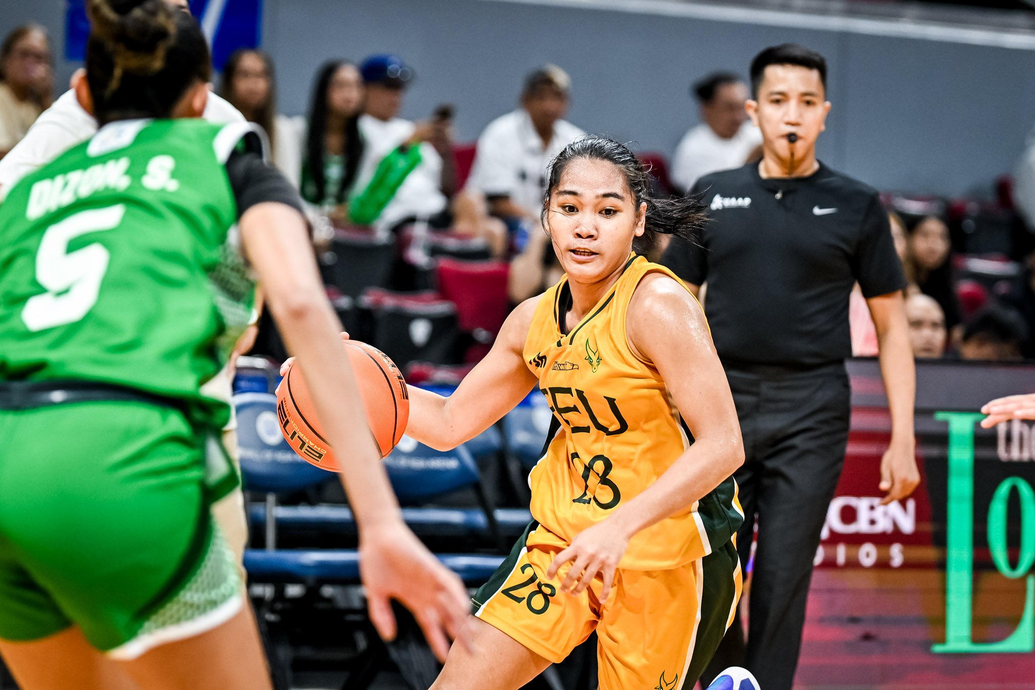 UAAP89-WBB-VICTORIA-PASILANG-7260 Espanol, Pasilang lead FEU past La Salle in UAAP Women's Basketball opener Basketball DLSU FEU News UAAP  - philippine sports news