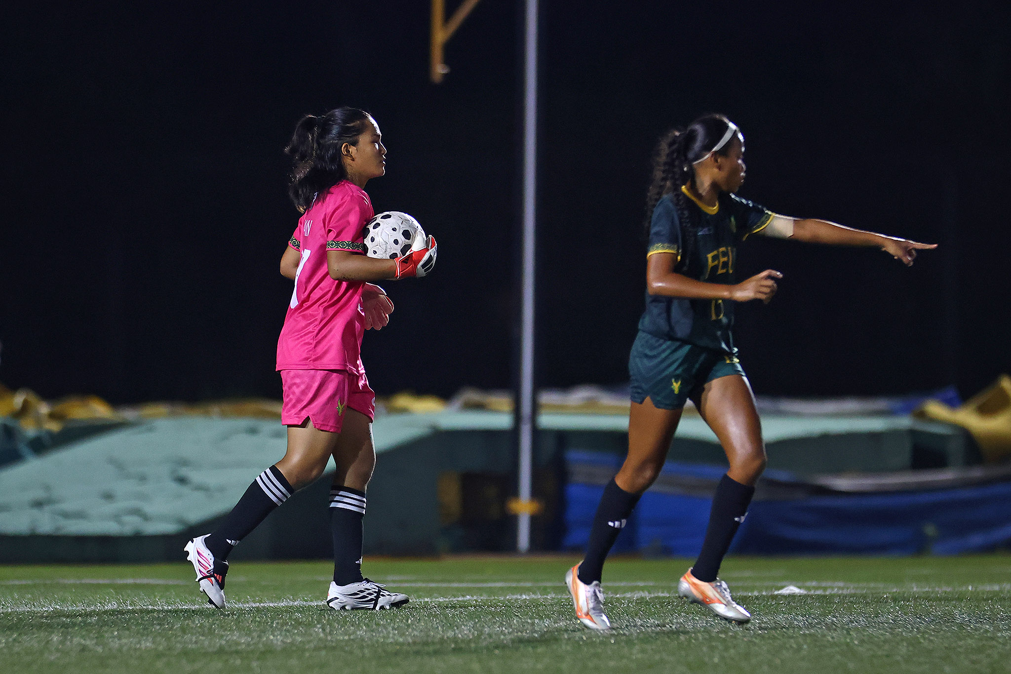 UAAP89-WFB-Mikah-Ranain UAAP Women's Football: Sacmar goal, Ranain clean sheet lift depleted FEU over UST FEU Football News UAAP UST - philippine sports news