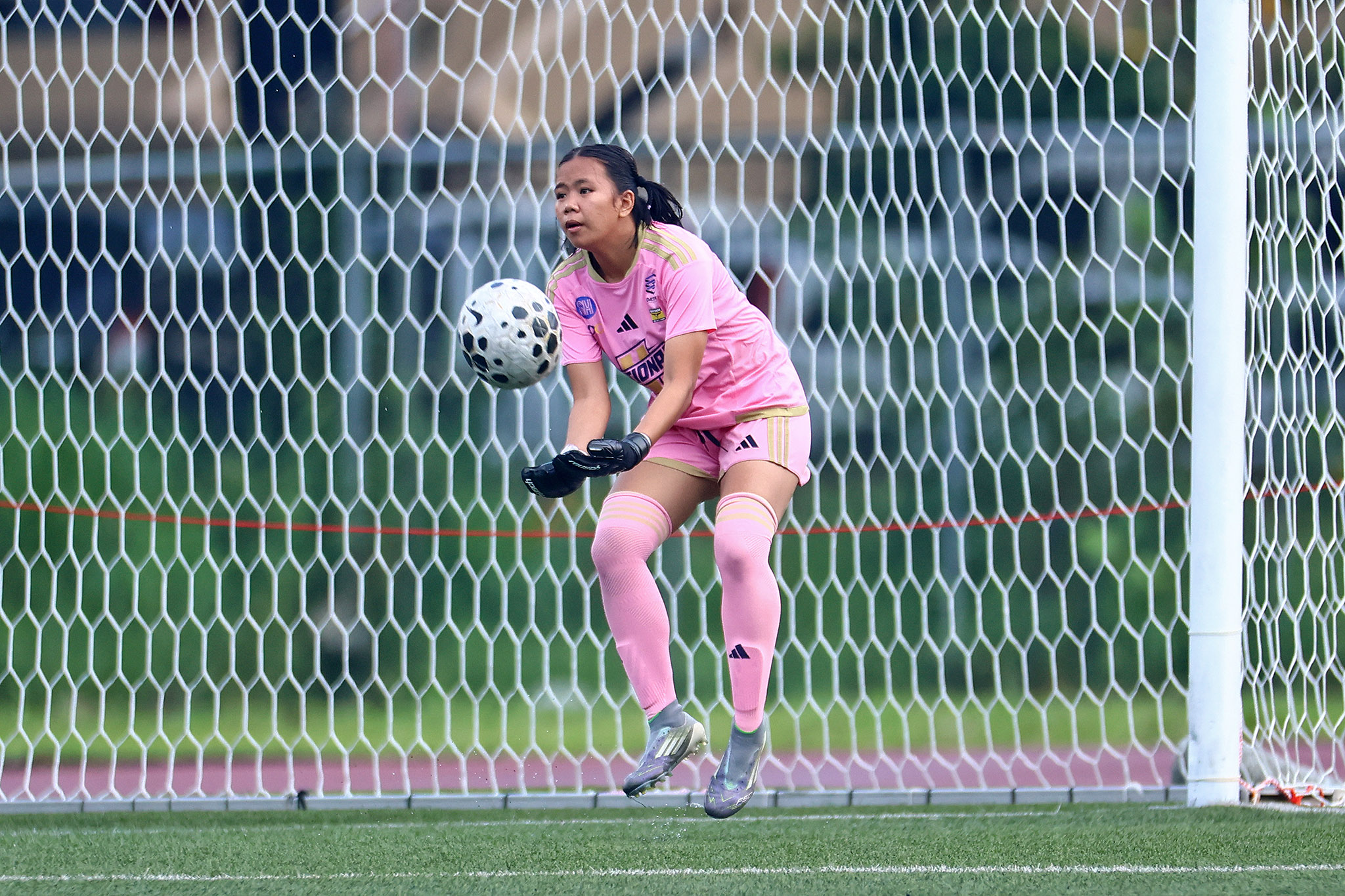 UAAP89-WFB-Quenie-Magarso La Salle stays perfect in UAAP Women's Football, blanks NU DLSU Football News NU UAAP - philippine sports news