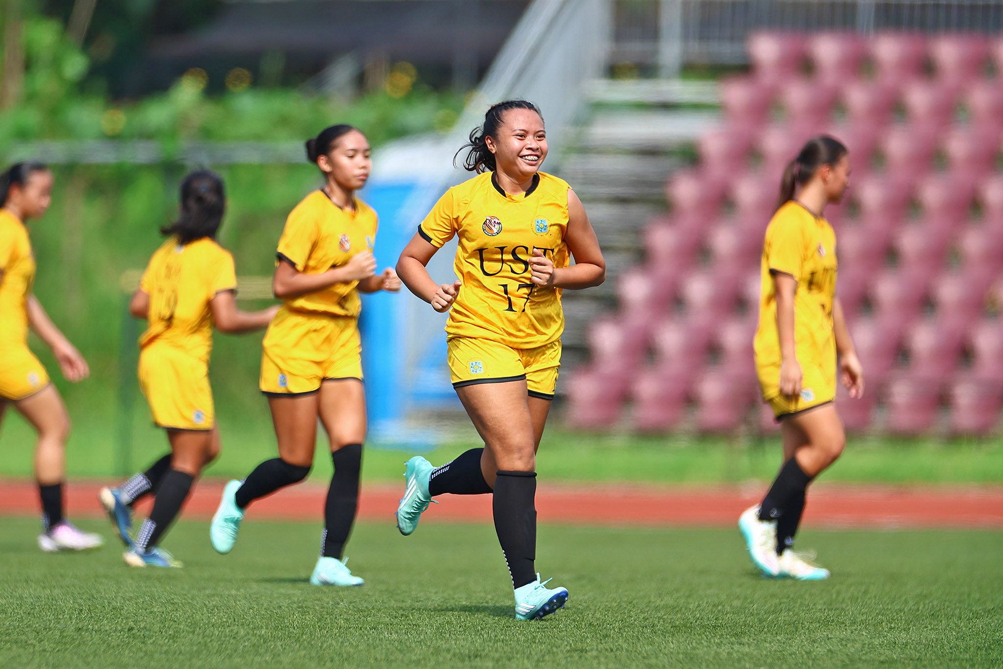 UAAP89-WFB-Rojana-Nemenzo-2 UST cruises past NU to open UAAP women's football account Football News NU UAAP UST  - philippine sports news