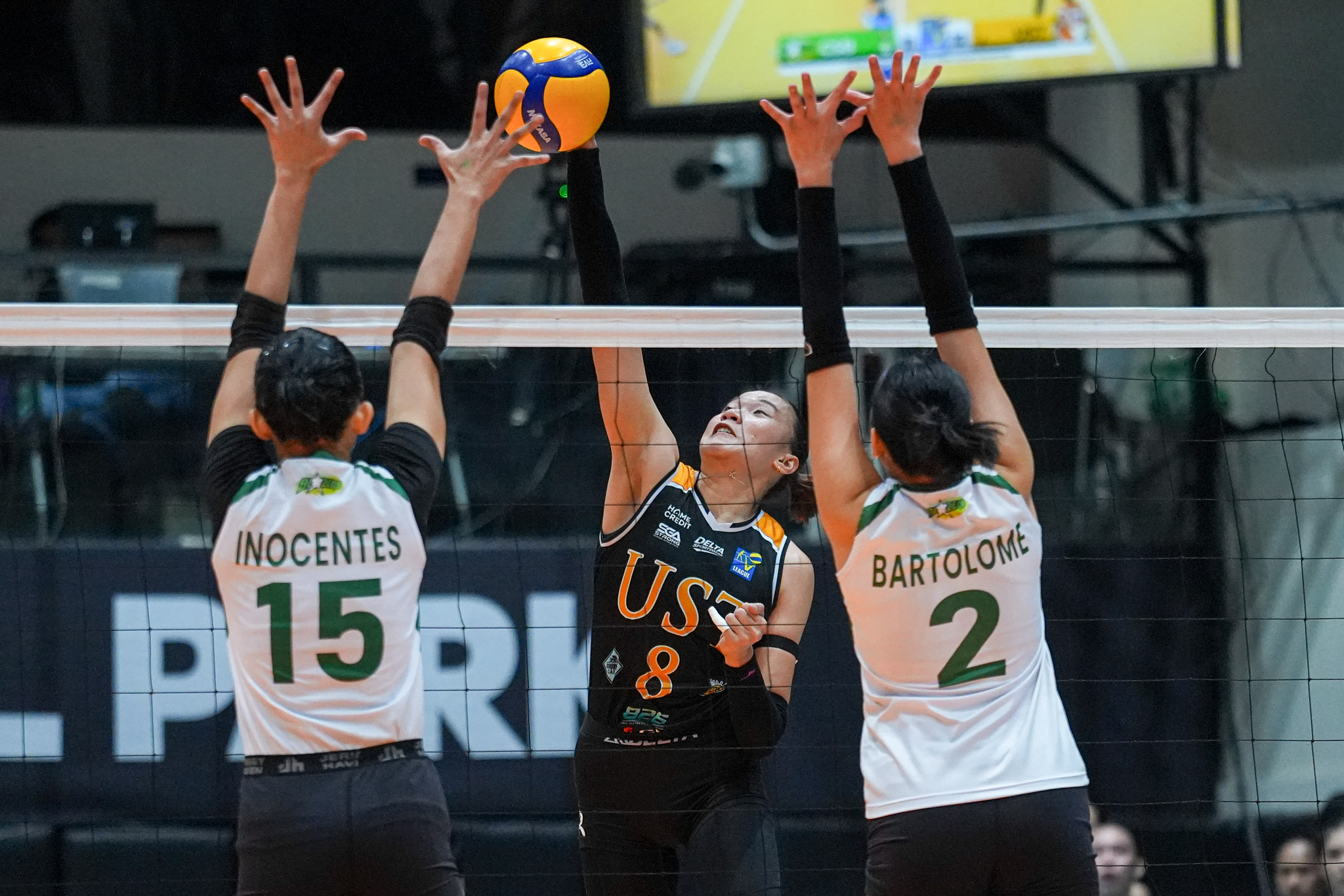 V-League-2026-Womens-Division_-CSB-vs-UST_-ALTEA-Margaret-09298 Adamson secures top seed as UST completes V-League semis cast AdU CSB News SBC UST V-League Volleyball  - philippine sports news