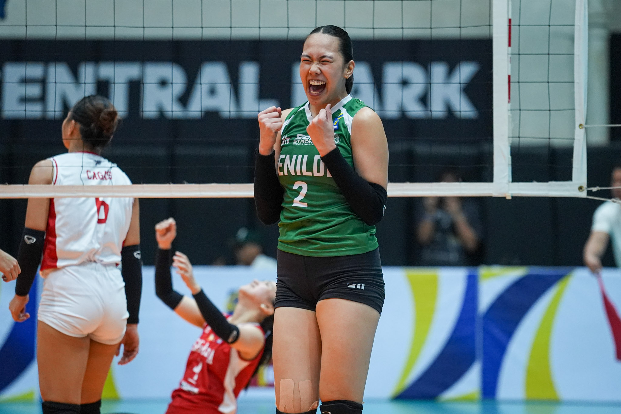 V-League-2026-Womens-Division_-SBU-vs-CSB_-BARTOLOME-Cam-04457 Arellano clinches first V-League semis berth after Adamson stunner AdU AU CSB News SBC V-League Volleyball - philippine sports news