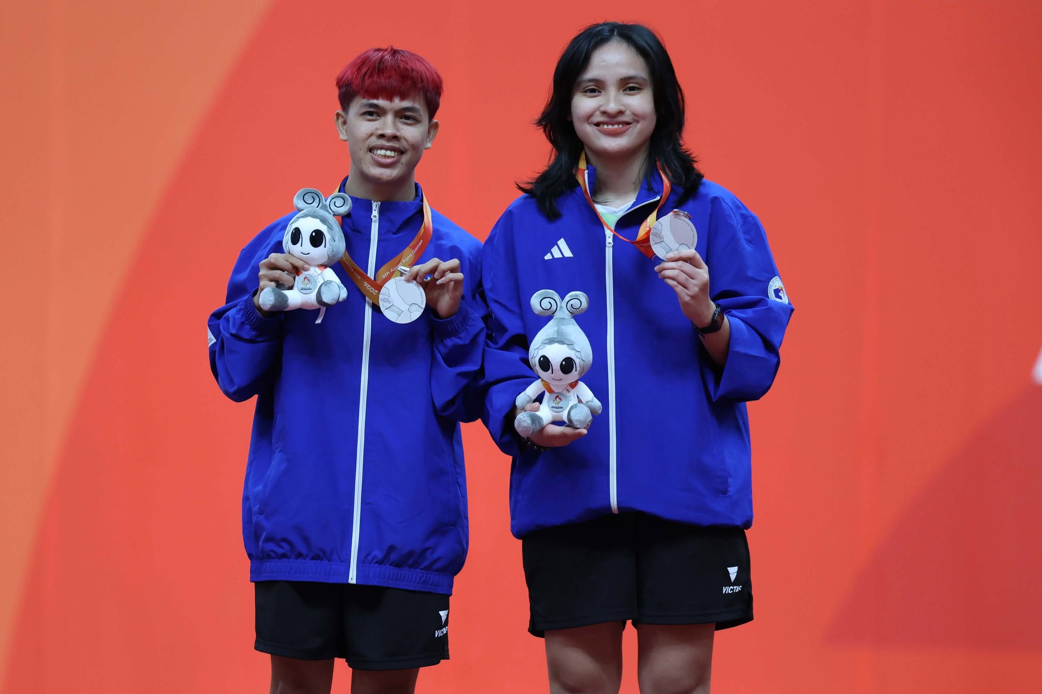 2026-Asian-Paragames-Lhey-Manginsay-and-Wilfred-Redulla Manginsay, Redulla deliver Asian Para Games table tennis silver 2026 Asian Games Basketball News Para Sports Swimming Table Tennis Track & Field  - philippine sports news