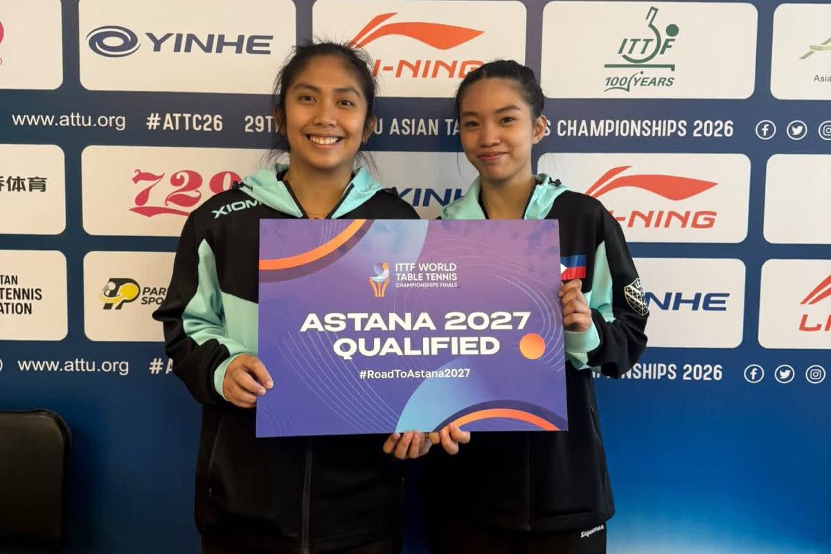 2026-Asian-Table-Tennis-Championships-Kheith-Cruz-and-Angel-Laude- Four Filipino paddlers qualify for World Table Tennis Championships News Table Tennis  - philippine sports news