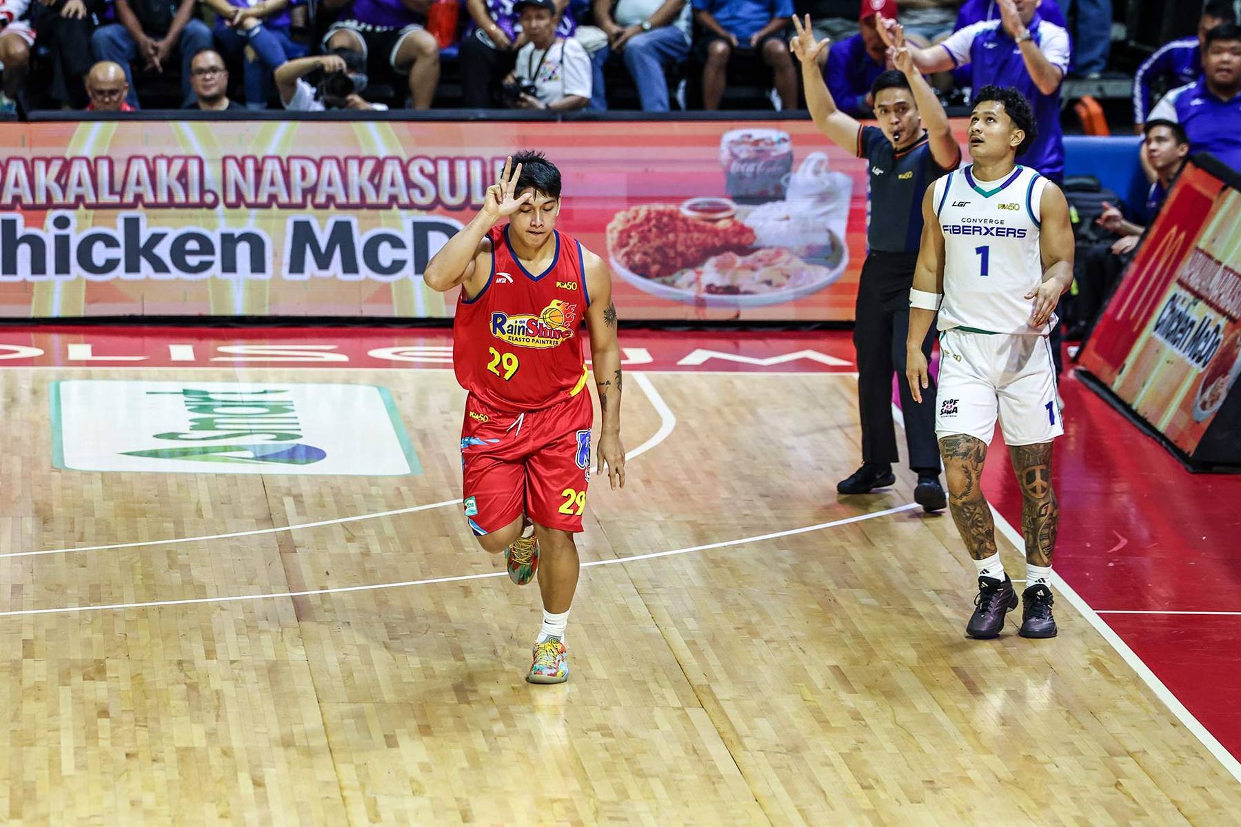 2026-PBA-Governors-Cup-QF-G1-Rain-or-Shine-vs-Converge-Deo-Cuajao Guiao on Cuajao’s slump-busting performance: ‘Makapal ang mukha’ Basketball News PBA  - philippine sports news
