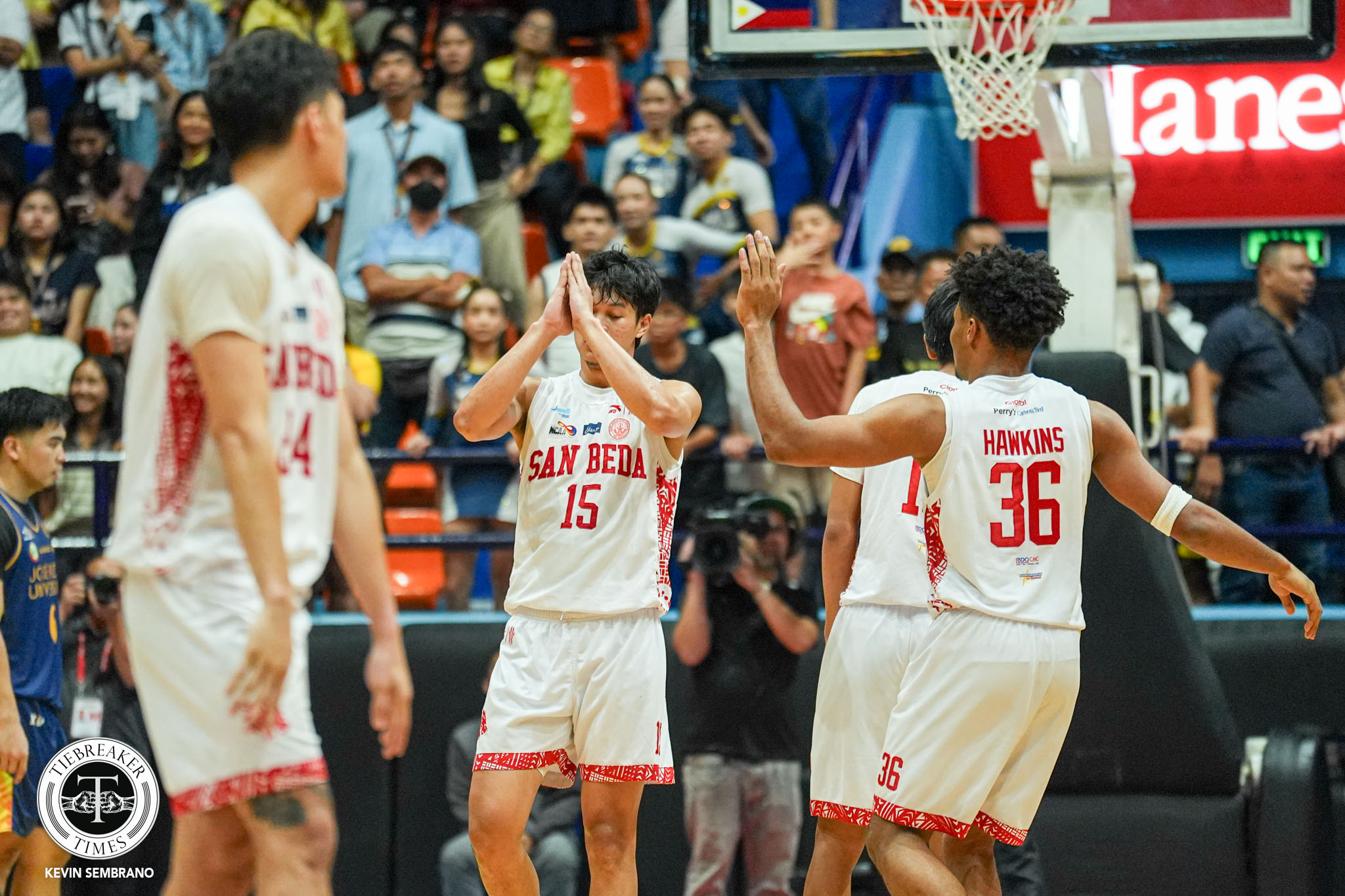 NCAA102-SBU-vs-JRU_-ETULLE-Zedjay-05705 San Beda hopes for best for Jimmy Reyes as Yuri Escueta trusts guards to step up Basketball NCAA News SBC - philippine sports news