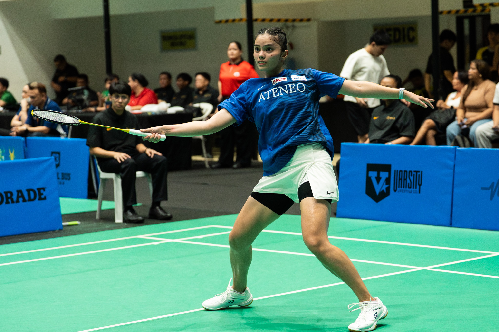 UAAP-89-BADMINTON-UP-VS.-ATENEO-JOCHELLE-O.-ALVAREZ-3-2 NU’s Villaflor, Ateneo’s Alvarez set sights on UAAP badminton individual crowns ADMU AdU Badminton DLSU News NU UAAP UP UST - philippine sports news
