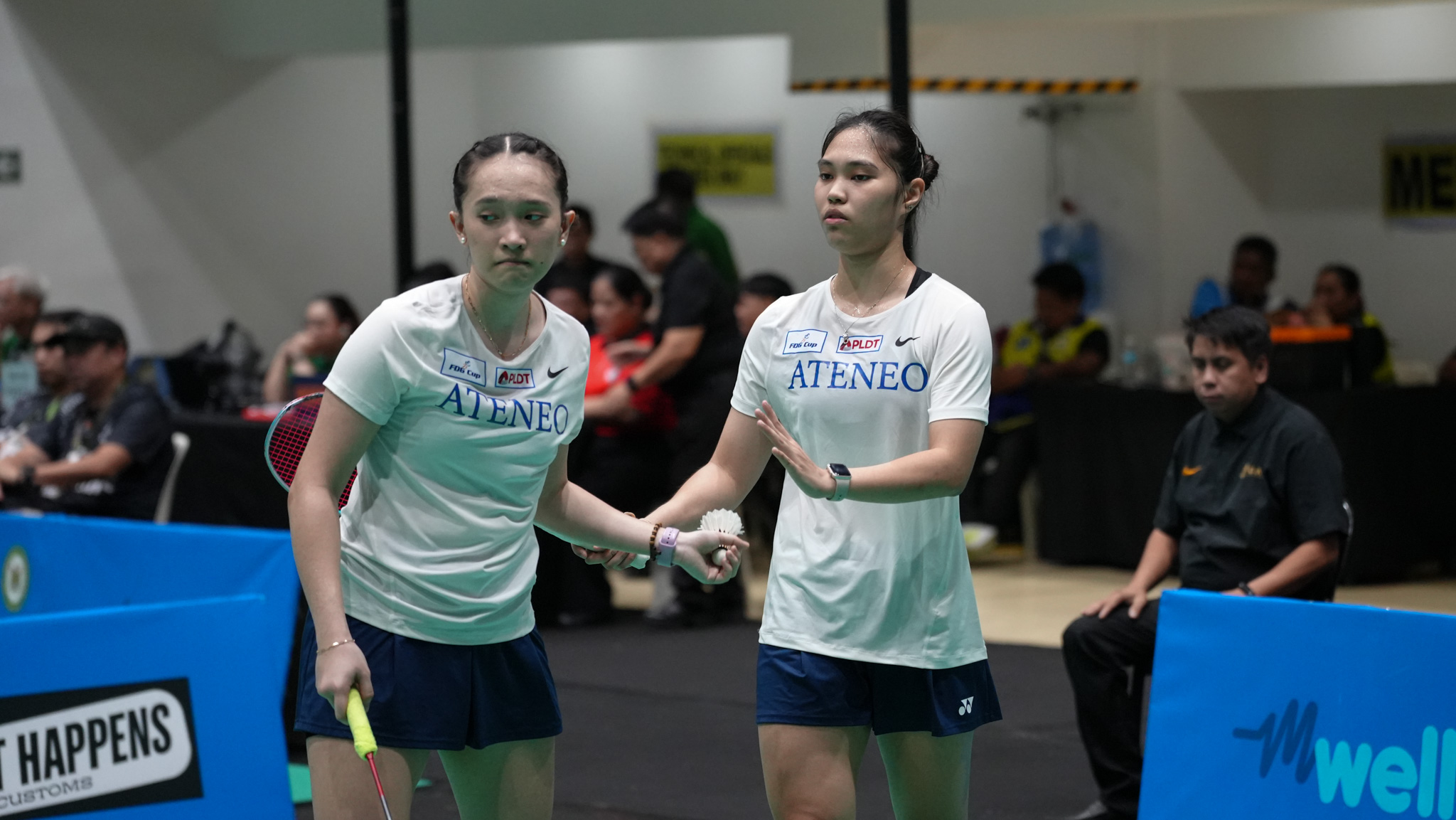 UAAP-89-Badminton-ADMU-vs-DLSU-Angel-Valle-8 Brys Fuggan leads UP’s three-pronged charge into UAAP women's badminton semis ADMU AdU Badminton DLSU News NU UAAP UP UST - philippine sports news