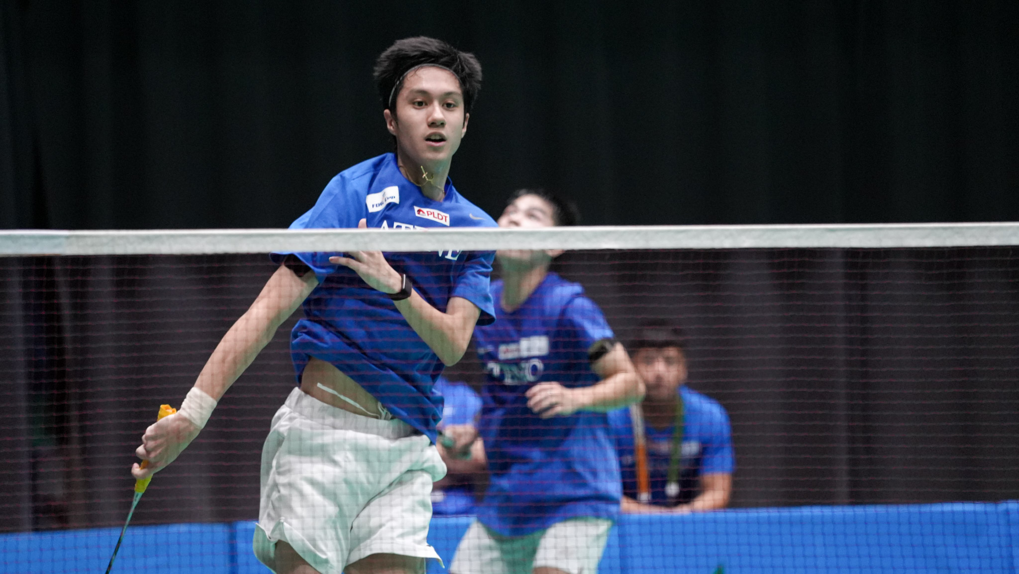 UAAP-89-Badminton-ADMU-vs-UP-Robert-Ramos-2 Zafra, Villaflor power NU into UAAP men's badminton singles semifinals ADMU AdU Badminton DLSU News NU UAAP UP - philippine sports news