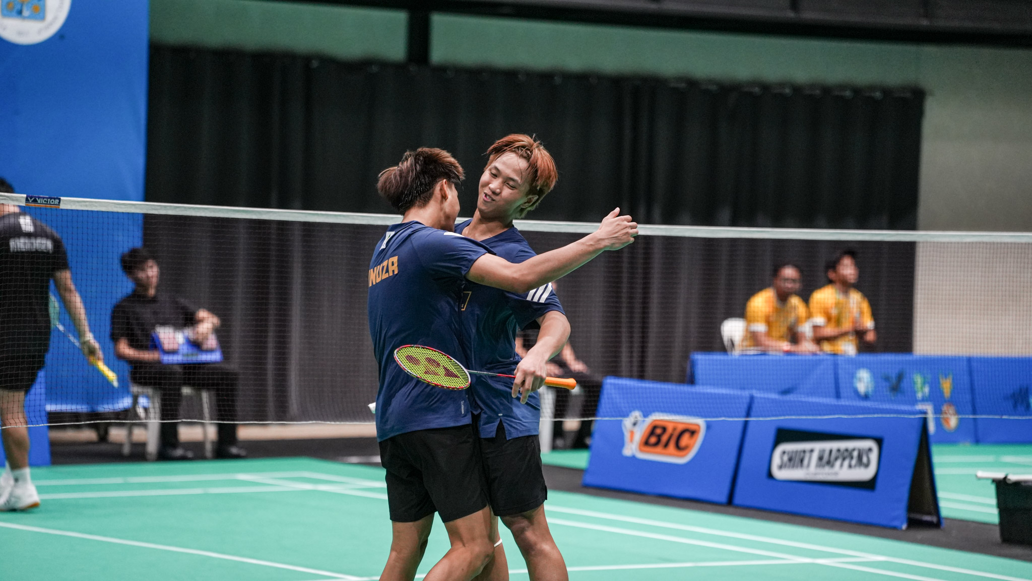 UAAP-89-Badminton-NU-vs-UP-John-Lanuza La Salle stuns UP, NU sweeps Ateneo in UAAP men's badminton ADMU AdU Badminton DLSU News NU UAAP UP UST - philippine sports news