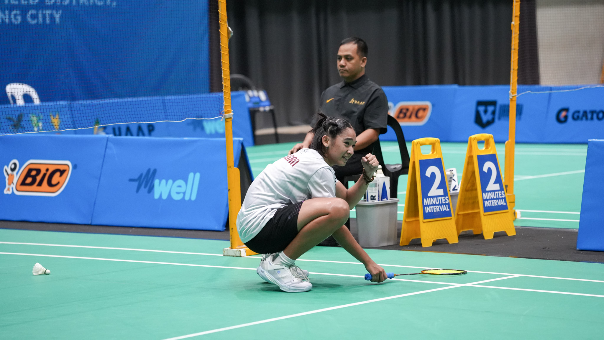 UAAP-89-Badminton-UP-vs-NU-Brys-Fuggan-29 Sab Amora marches into UAAP women's badminton singles quarters, keeps unbeaten run alive ADMU AdU Badminton DLSU FEU News NU UAAP UE UP UST - philippine sports news