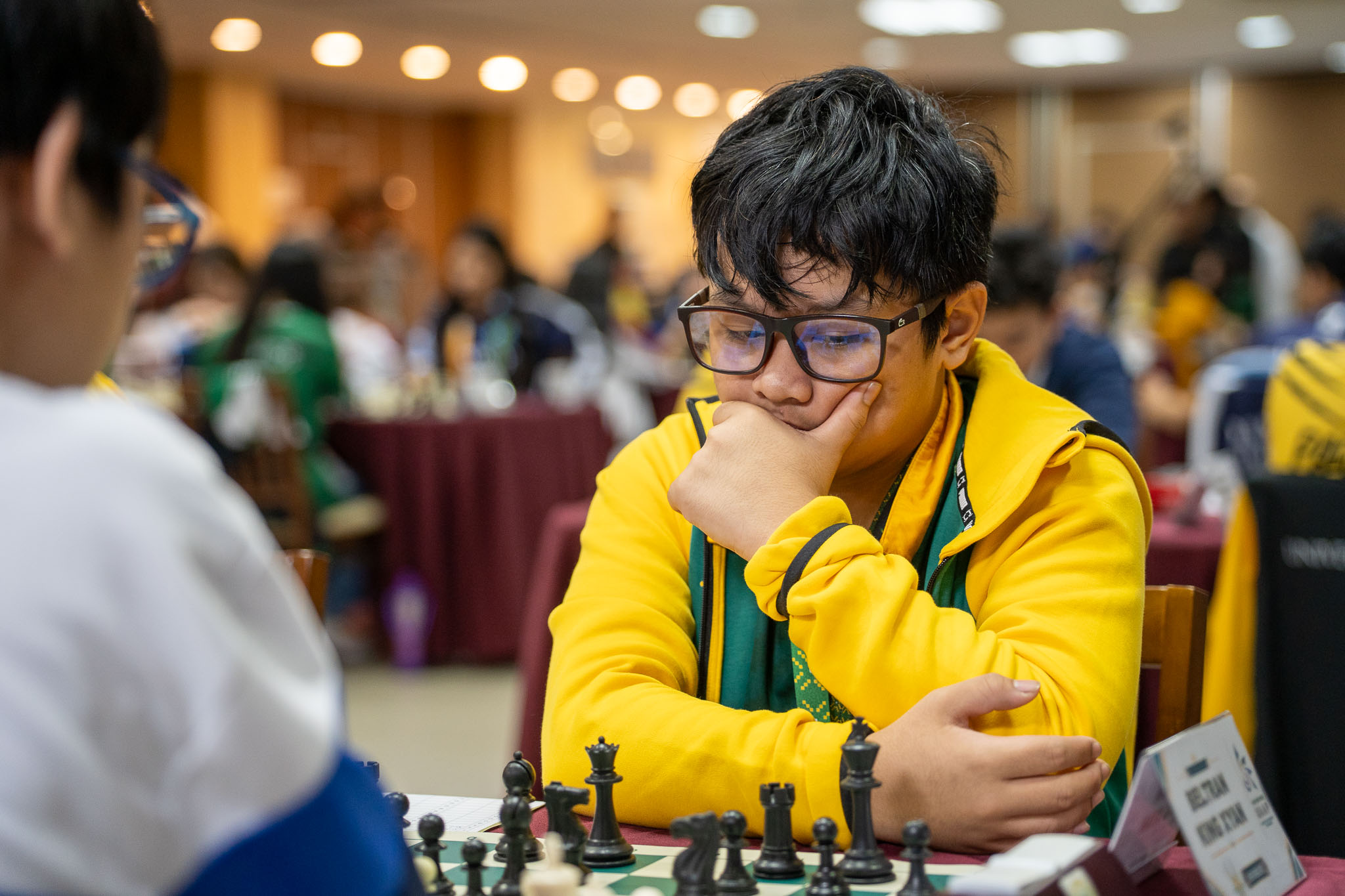 UAAP-89-CHESS-BOYS-FEU-KING-BELTRAN UST girls stay perfect, FEU-D takes solo boys’ lead in UAAP HS chess ADMU AdU Chess DLSU FEU News NU UAAP UST - philippine sports news