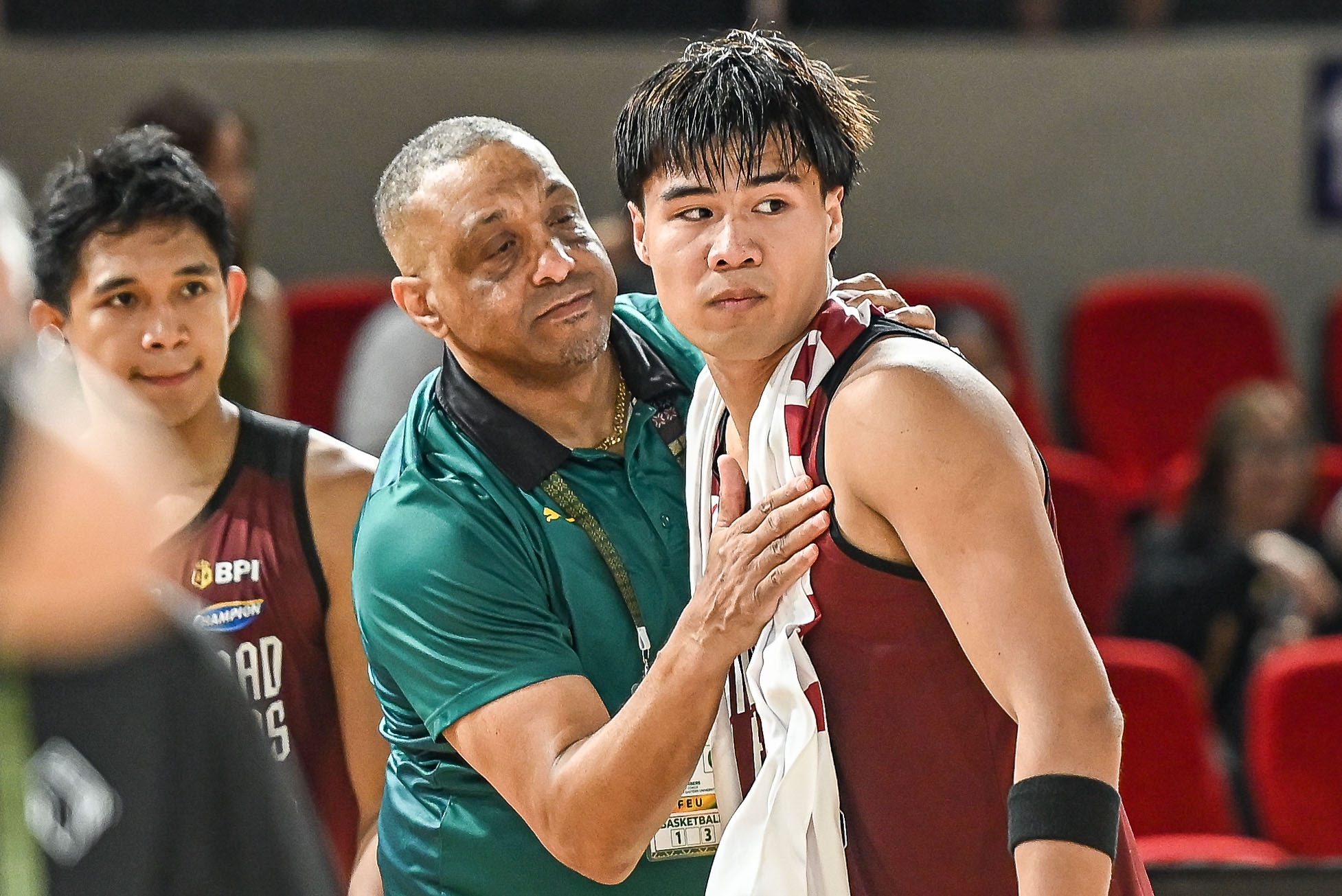 UAAP-89-MBB-FEU-vs.-UP-Veejay-Pre-Sean-Chambers-1702 Veejay Pre finds joy in reunion with Kirby Mongcopa despite UP defeat Basketball FEU News UAAP - philippine sports news