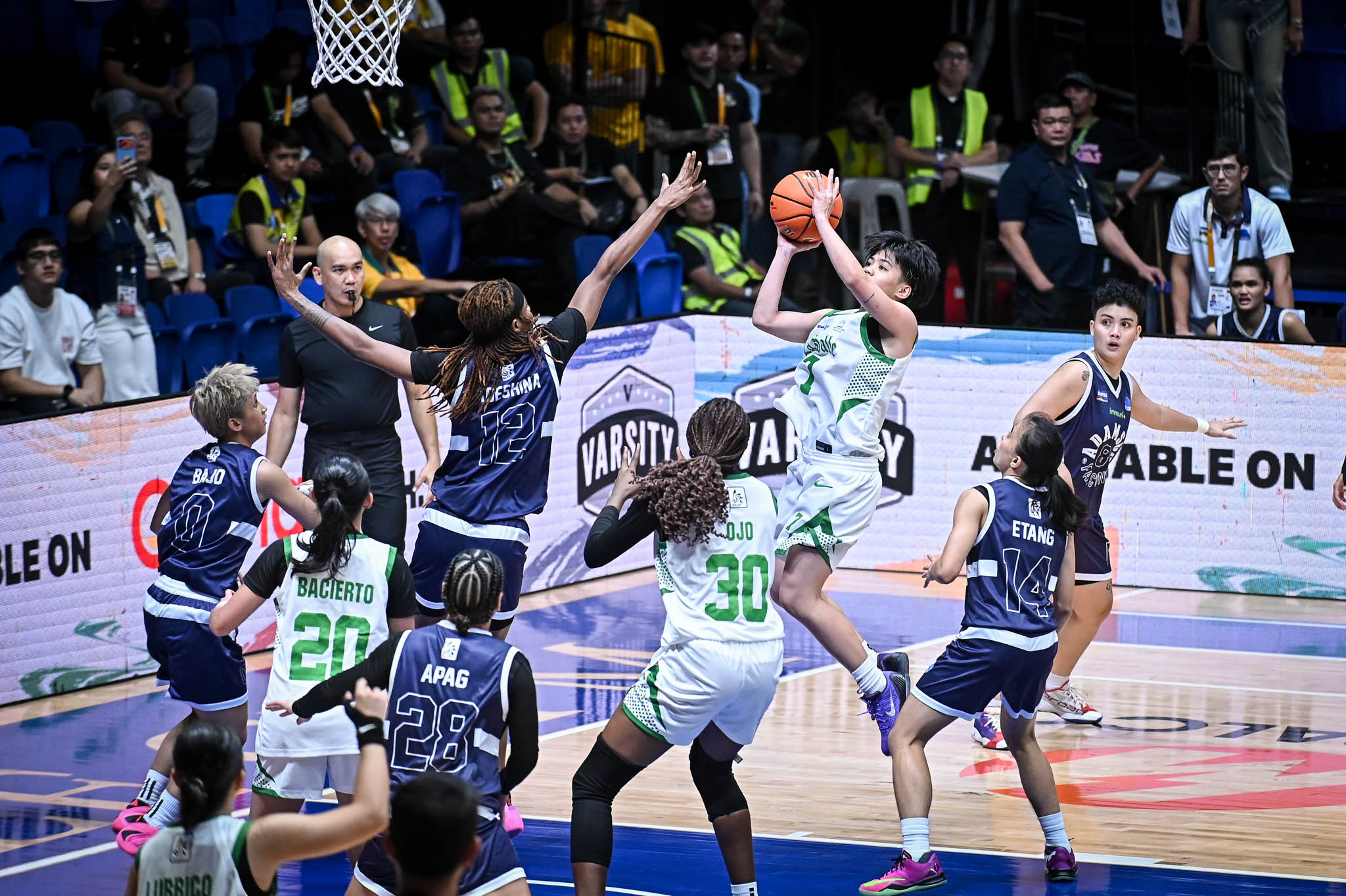 UAAP-89-WBB-DLSU-vs.-AdU-Kyla-Go-0419 Etang delivers heroics as Adamson rallies past La Salle to share third in UAAP women's basketball AdU Basketball DLSU News UAAP  - philippine sports news