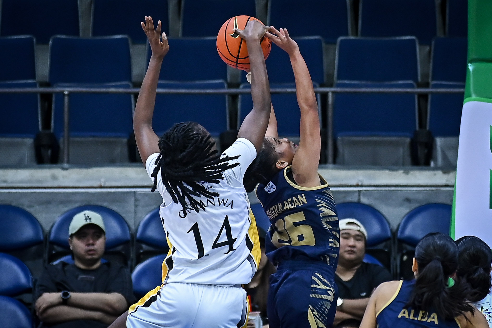 UAAP-89-WBB-UST-vs.-NU-Oma-Onianwa-5214 UST dominates NU to remain unbeaten in UAAP women's basketball Basketball News NU UAAP UST - philippine sports news