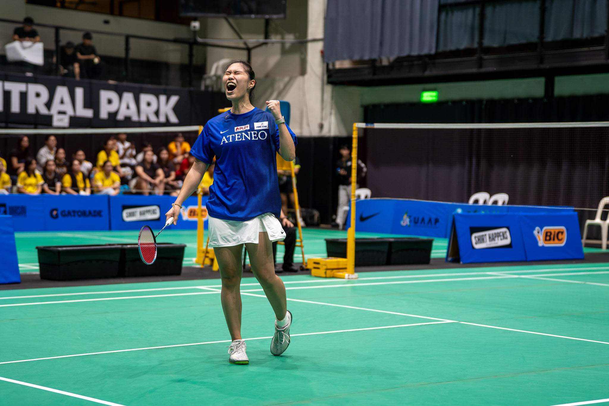 UAAP-S89-BADMINTON-ADMU-VS-ADU-ANGEL-VALLE-182 UAAP women's badminton: Pat De Leon makes winning UP debut in rout of former school UST ADMU AdU Badminton DLSU News NU UAAP UP UST  - philippine sports news