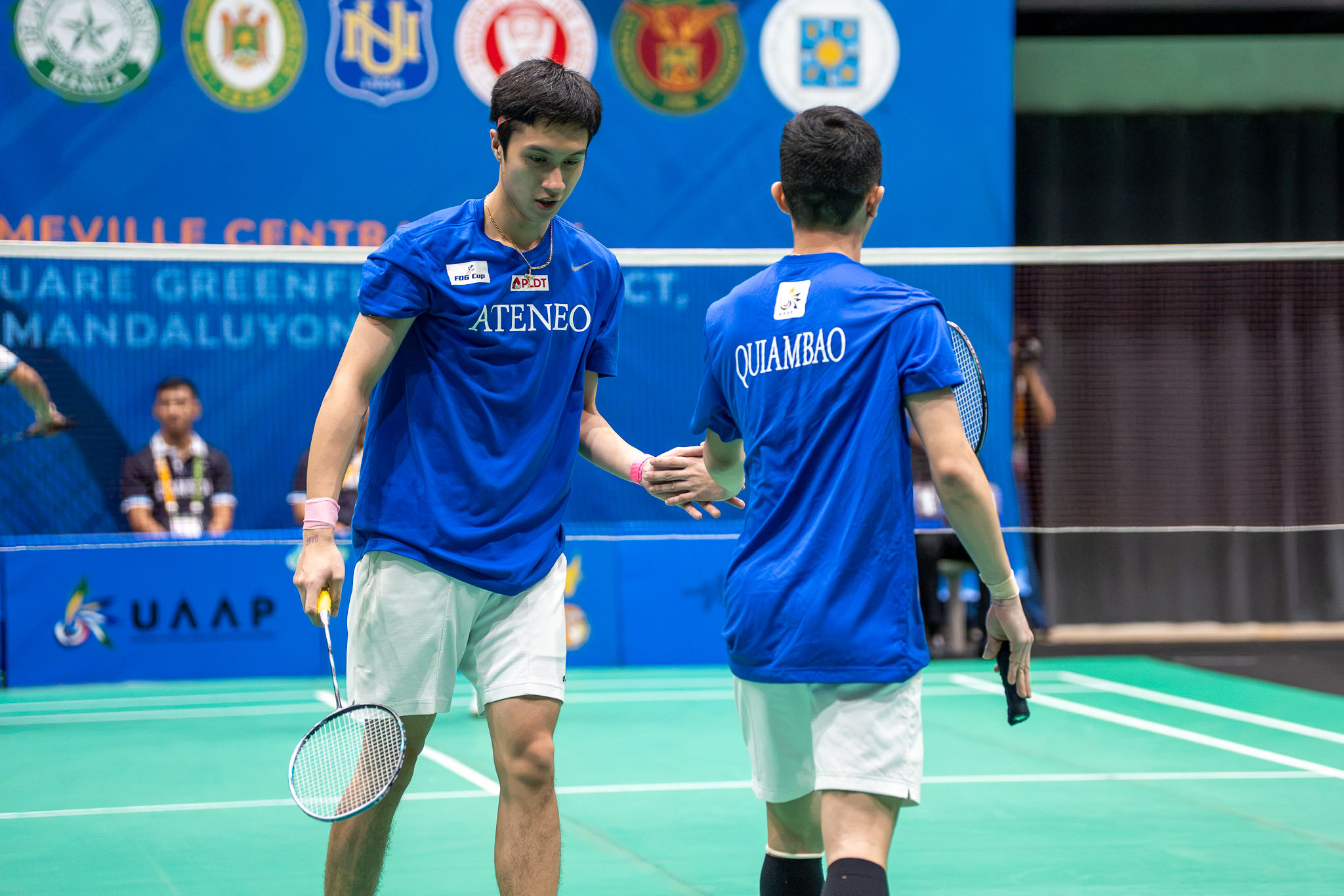 UAAP-S89-BADMINTON-ADMU-VS-ADU-ROBERT-RAMOS-42 Clarence Villaflor shines in NU’s sweep of La Salle in UAAP men's badminton ADMU AdU Badminton DLSU News NU UAAP UP UST - philippine sports news