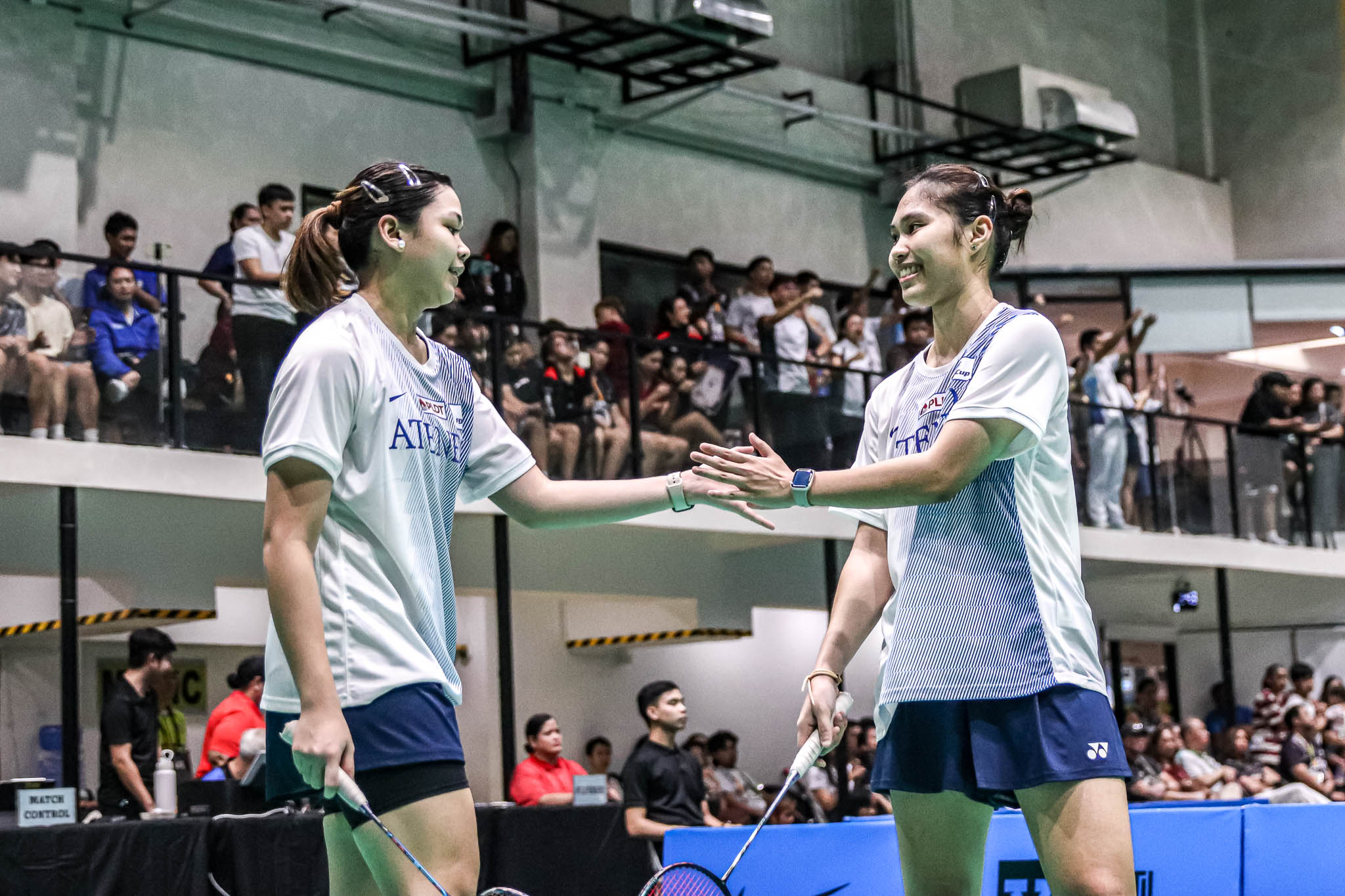 UAAP-S89-BADMINTON-ADMU-v-DLSU-ANGEL-VALLE-2 De Leon, Bualat deliver vs UP as NU stays unbeaten in UAAP women's badminton ADMU AdU Badminton DLSU News NU UAAP UP UST  - philippine sports news