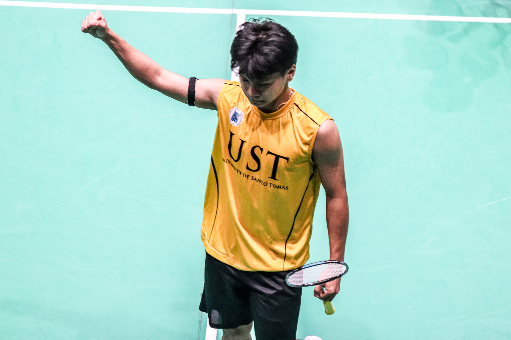 UAAP-S89-BADMINTON-ADMU-v-UST-MANUEL-FULMENTERA-3 La Salle stuns UP, NU sweeps Ateneo in UAAP men's badminton ADMU AdU Badminton DLSU News NU UAAP UP UST - philippine sports news