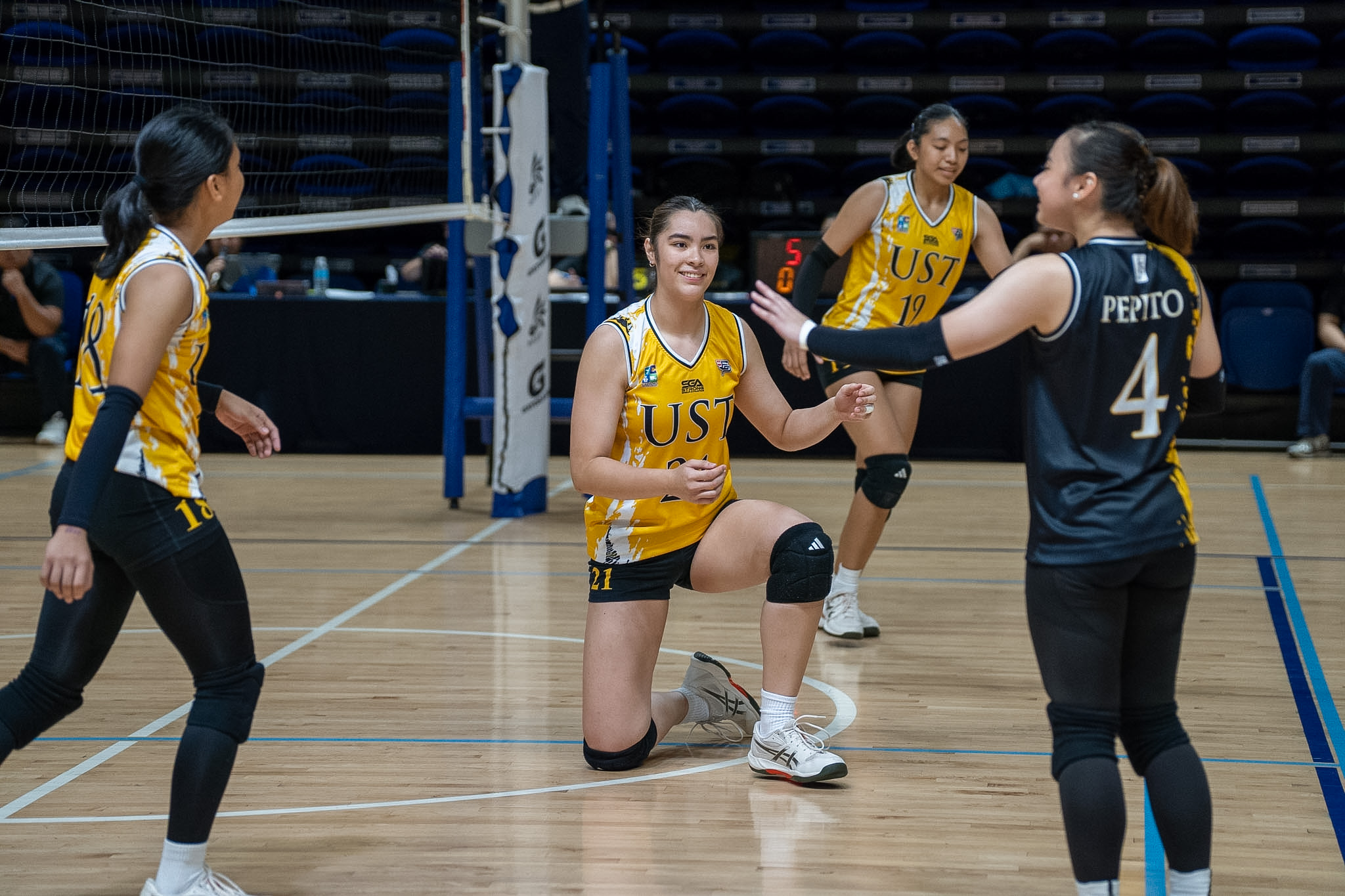 UAAP-S89-HSGVB-UST-ERIN-SOTTO NUNS nears UAAP girls' volleyball first-round sweep as FEU-D, UST, Adamson notch wins ADMU AdU DLSU FEU News NU UAAP UE UP UST Volleyball - philippine sports news