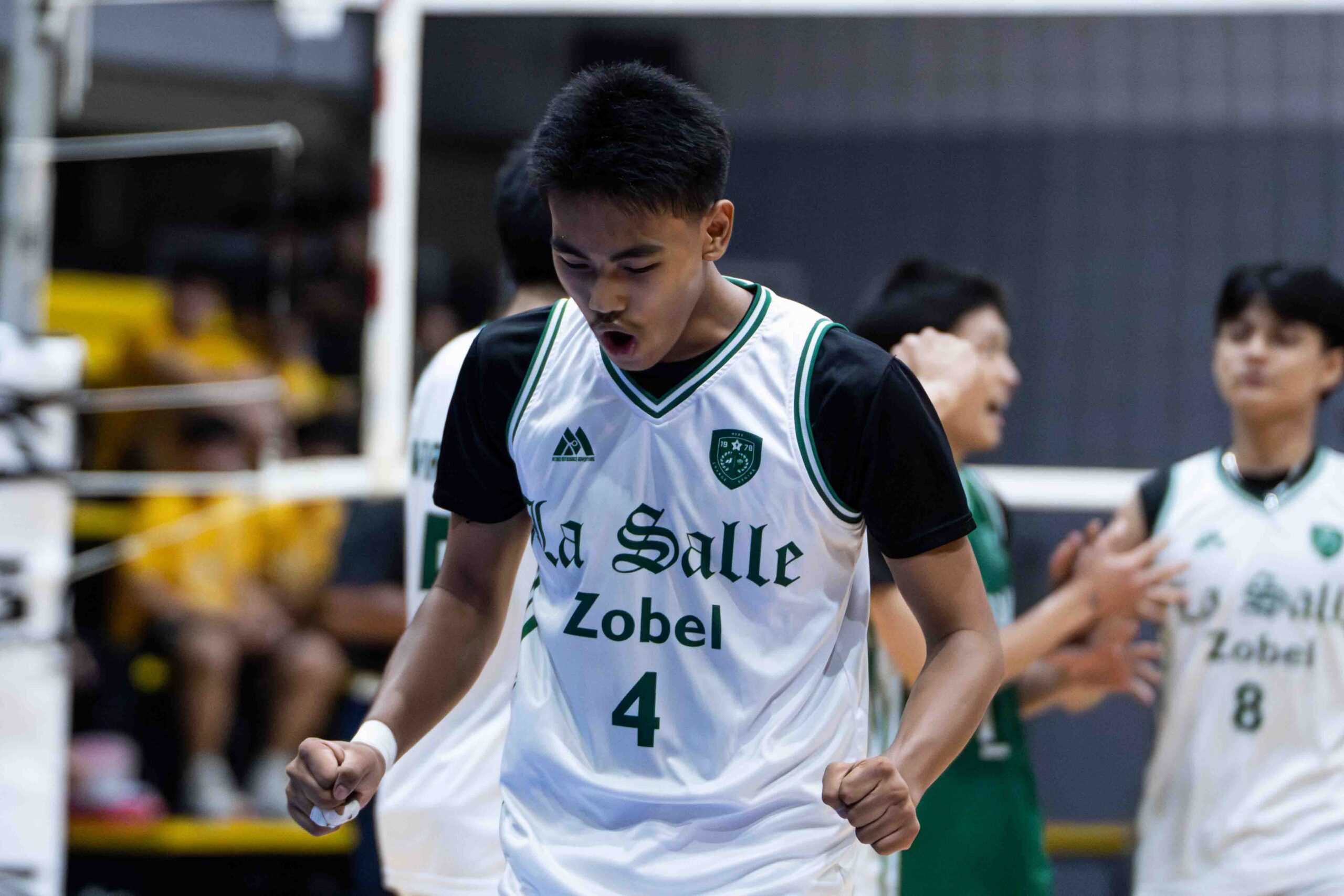 UAAP-S89-HSVB-DLSZ-VS-UE-John-Ronquillo-scaled UAAP boys' volleyball: NUNS stuns unbeaten UST in five-set thriller ADMU AdU DLSU FEU News NU UAAP UE UP UST Volleyball  - philippine sports news