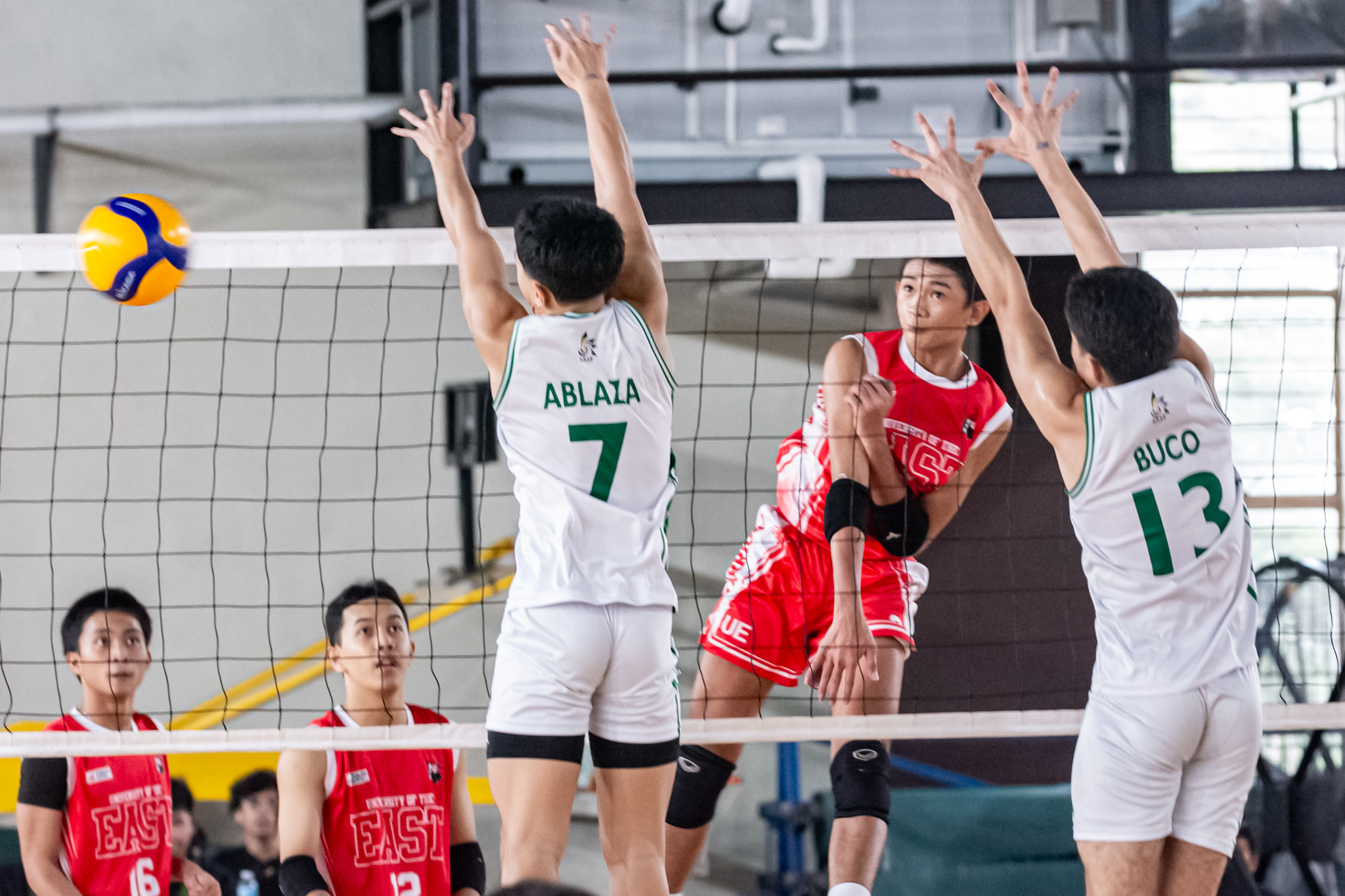 UAAP-S89-HSVB-UE-VS-DLSZ-Jack-Parde-1 UST stretches unbeaten run to nine games, nears UAAP boys volleyball Final Four ADMU AdU DLSU FEU News NU UAAP UE UP UST Volleyball - philippine sports news
