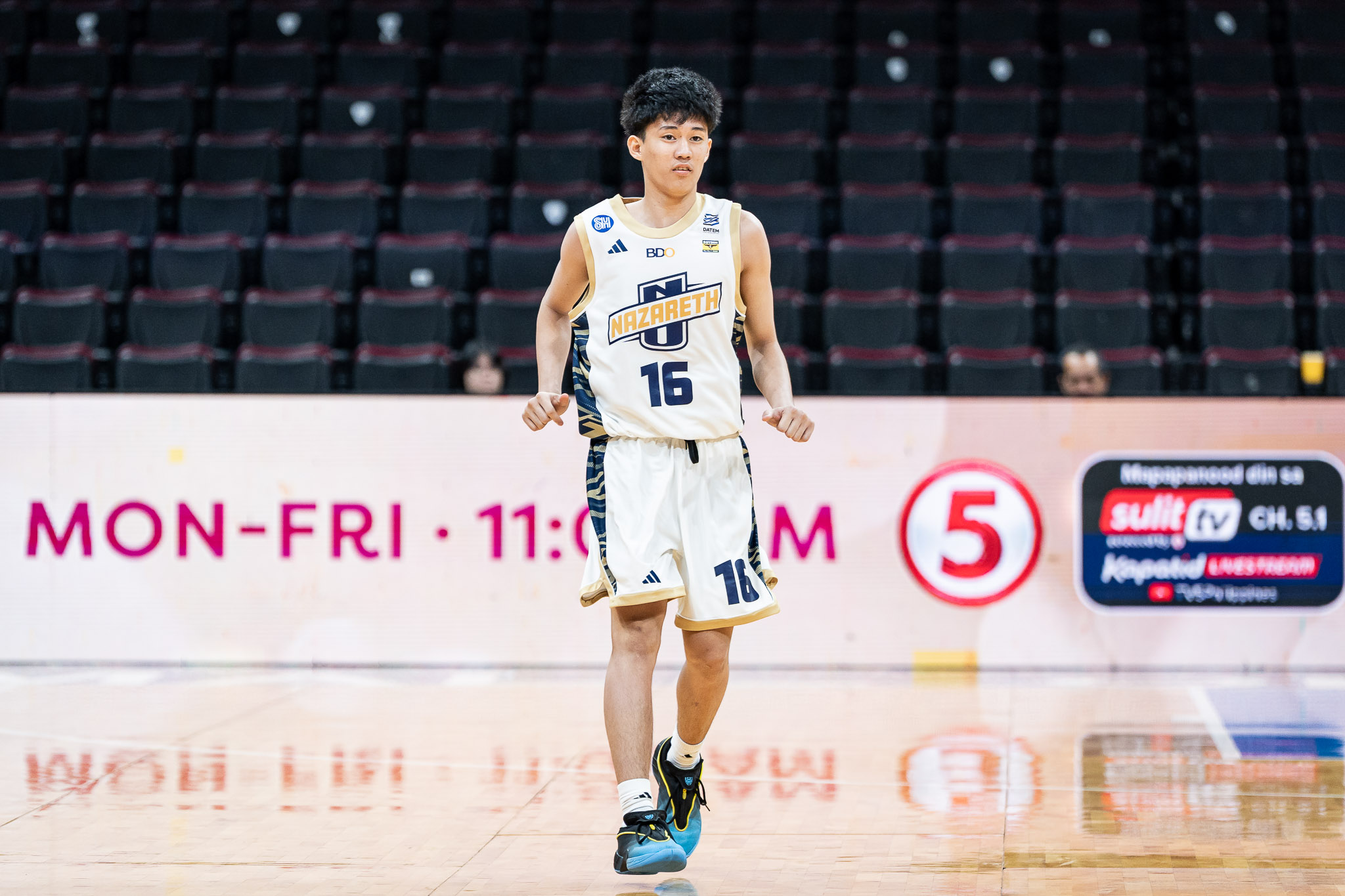 UAAP-S89-U16-Basketball-Andrie-Lopez-05540 NUNS survives UE rally to preserve unbeaten record in UAAP juniors basketball Basketball News NU UAAP UE - philippine sports news