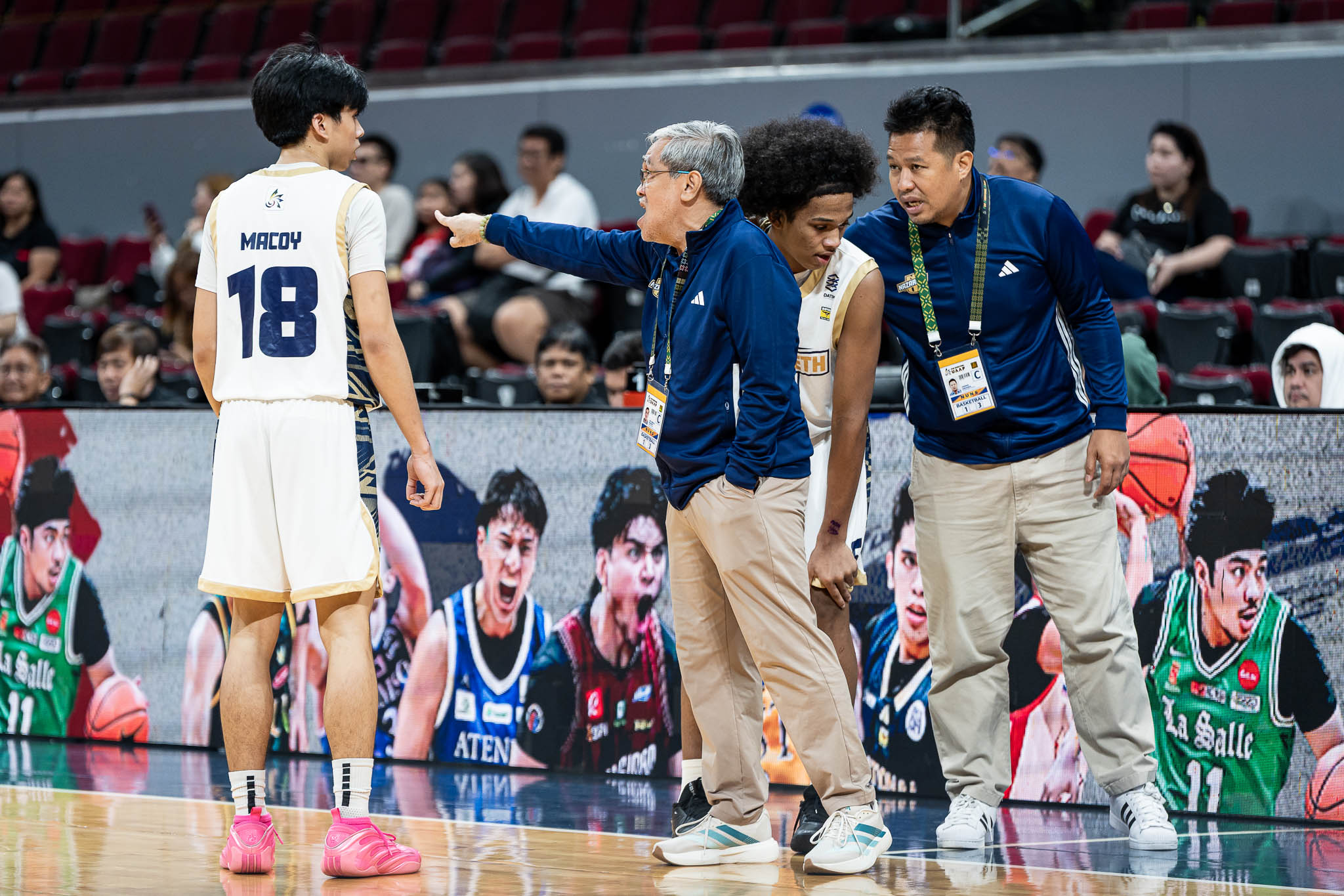 UAAP-S89-U16-Basketball-Coach-Leo-Pujante-05381 Bullpups downplay sweep talk as NUNS stretches streak to 25 Basketball News NU UAAP - philippine sports news
