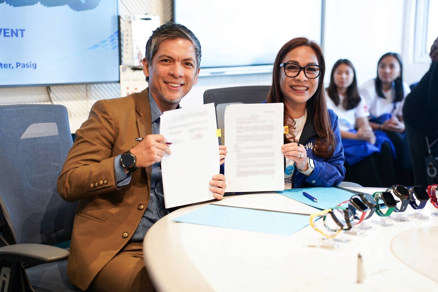 UAAP-and-mWell-Rebo-Saguisag-and-Chaye-Revilla mWell puts mental health in focus with Mind Health program for UAAP community FEU News UAAP - philippine sports news