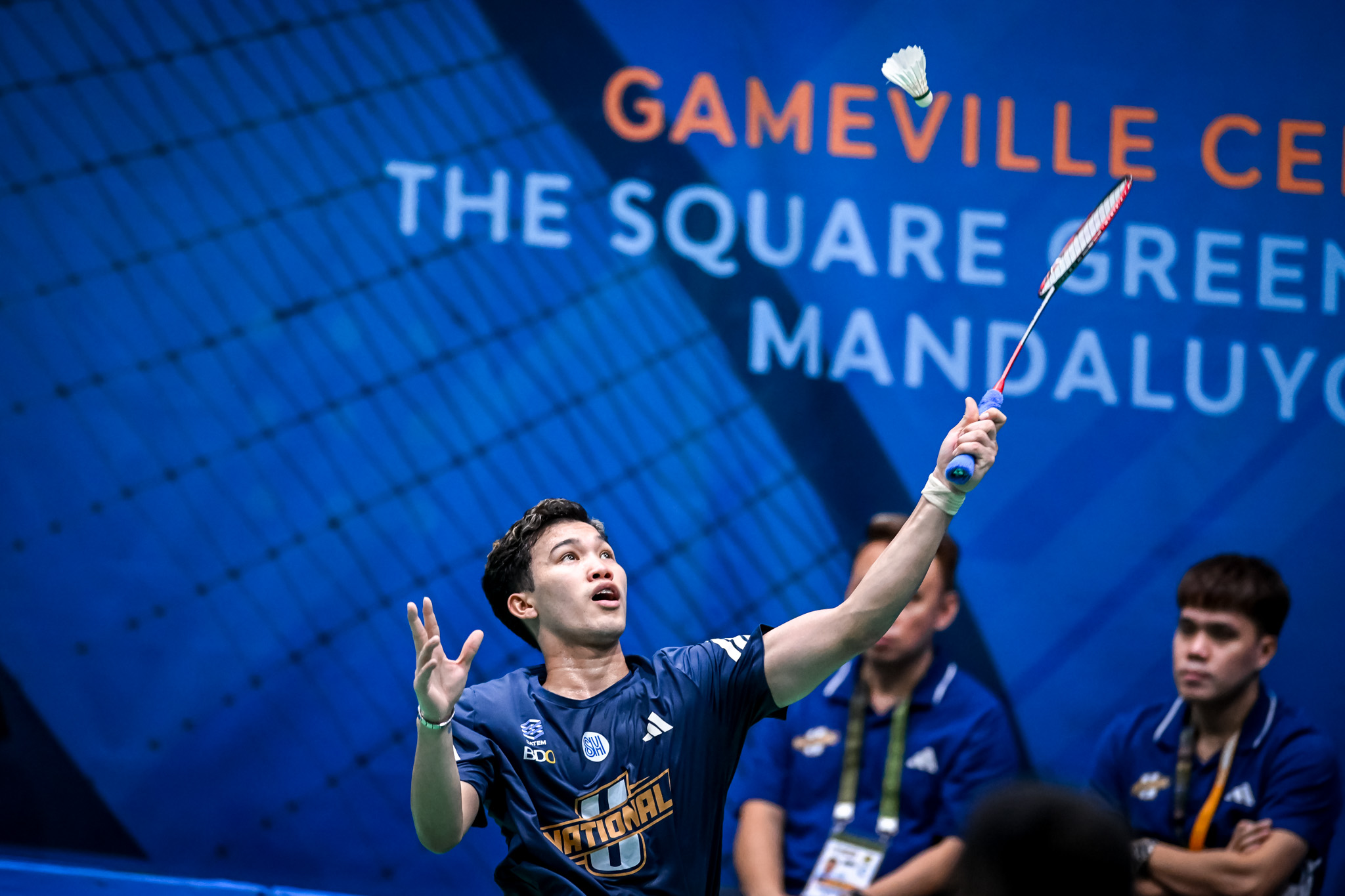 UAAP89-BADMINTON-CLARENCE-VILLAFLOR-6500 Zafra, Villaflor power NU into UAAP men's badminton singles semifinals ADMU AdU Badminton DLSU News NU UAAP UP - philippine sports news