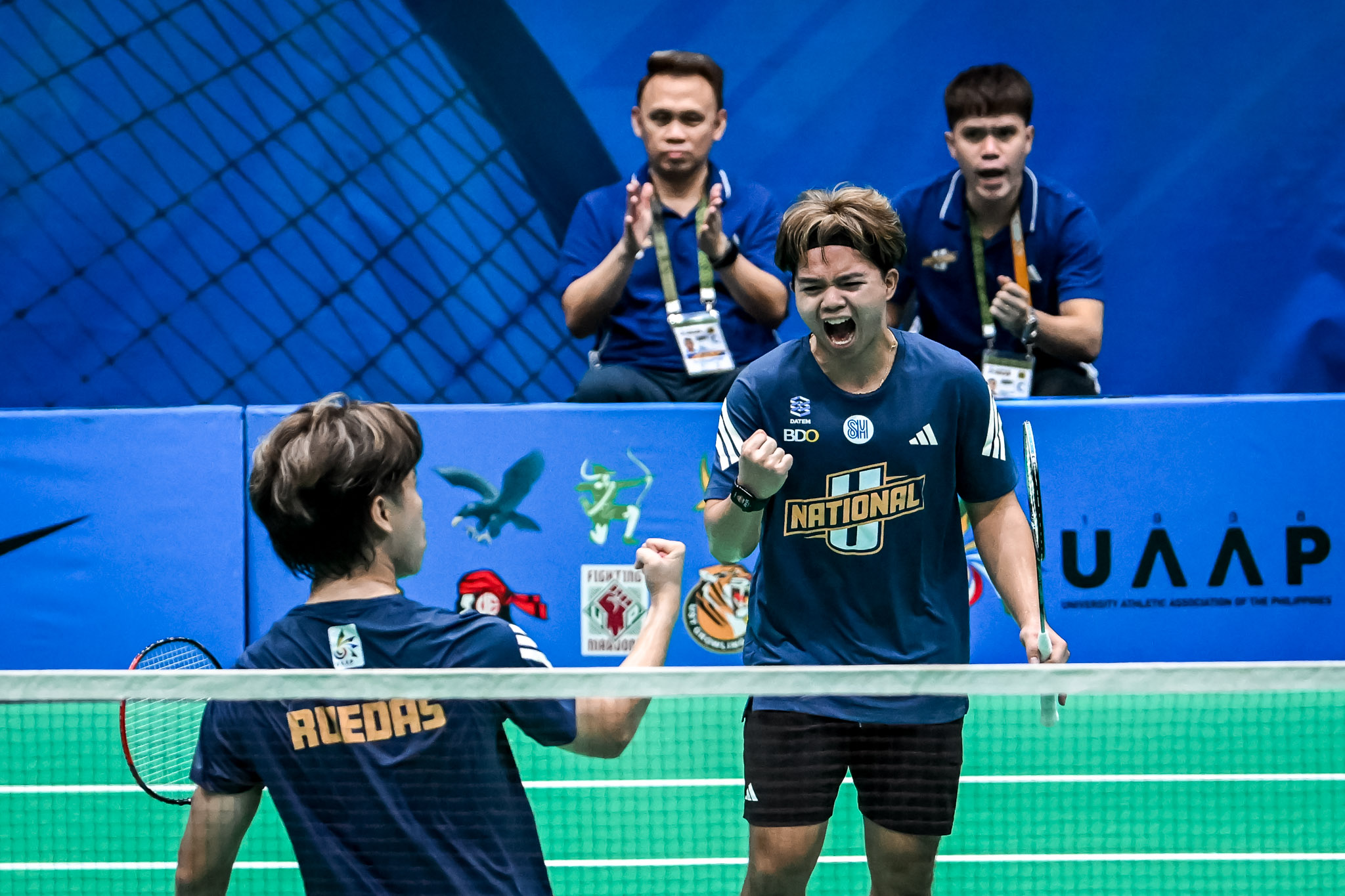 UAAP89-BADMINTON-JOHN-BENEDICT-GAM-7069 NU serves up redemption with inaugural UAAP men's badminton team title ADMU Badminton News NU UAAP UP UST  - philippine sports news