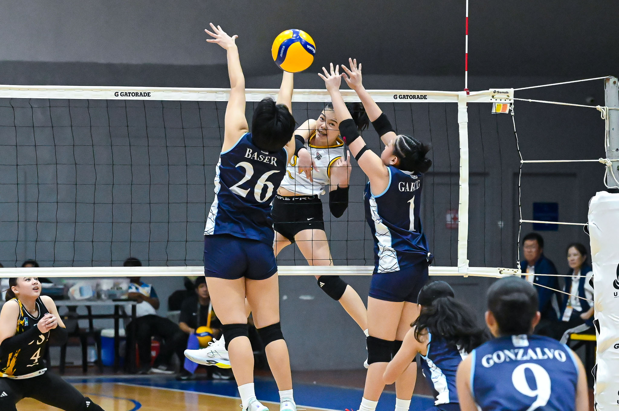 UAAP89-HSGVB-UST-vs-ADU-Mary-Nicole-Pelaez-2763 NUNS caps dominant UAAP girls' volleyball first round with sweep of FEU-D ADMU AdU DLSU FEU News NU UAAP UE UP UST Volleyball - philippine sports news