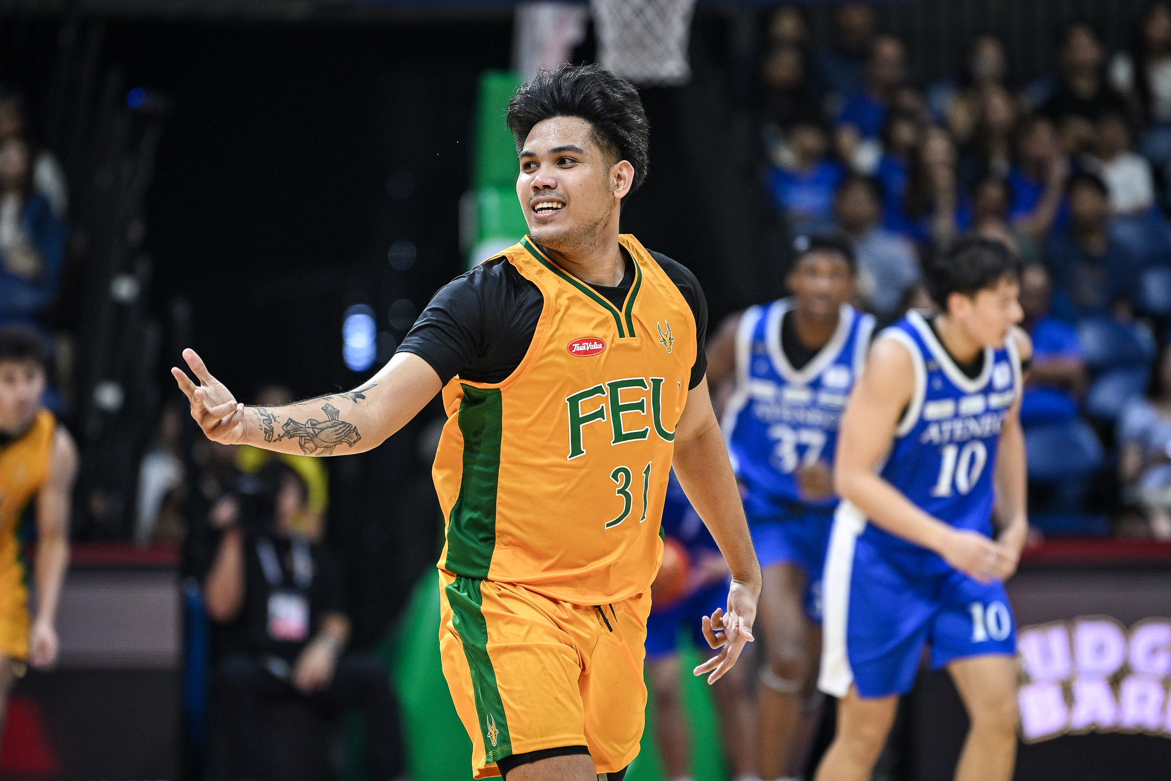 UAAP89-MBB-Kirby-Mongcopa-6951 Mo Konateh powers FEU past Ateneo for fourth straight win in UAAP men's basketball ADMU Basketball FEU News UAAP - philippine sports news