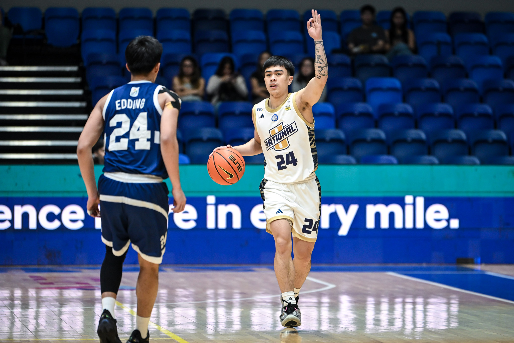 UAAP89-MBB-Tebol-Garcia-8236 NU clamps down on Adamson, cruises to share of lead in UAAP men's basketball AdU Basketball News NU UAAP  - philippine sports news