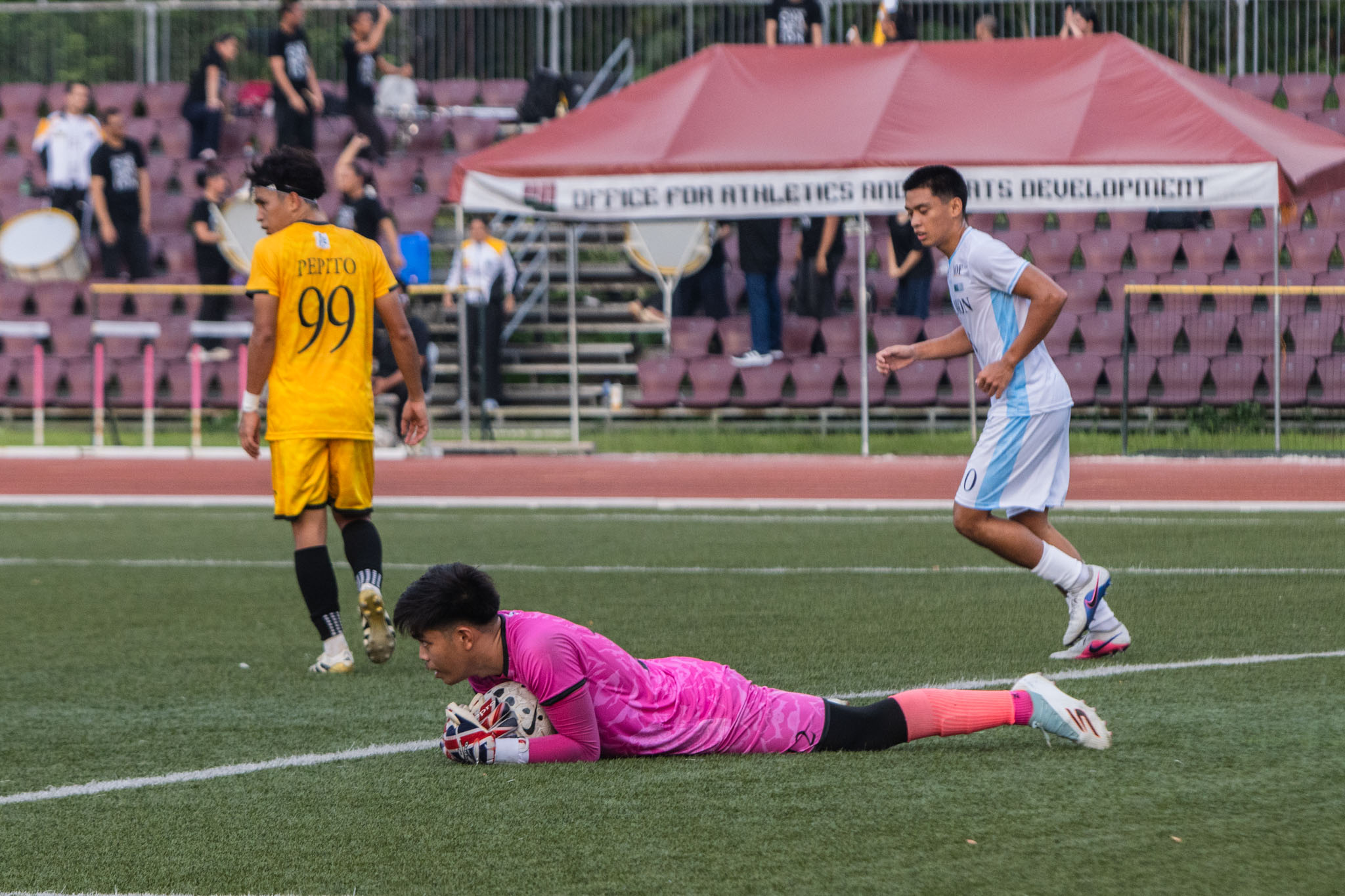 UAAP89-MFB-019-Mark-Daig Dasig strikes late as Adamson stuns UST in UAAP men's football opener AdU Football News UAAP UST - philippine sports news