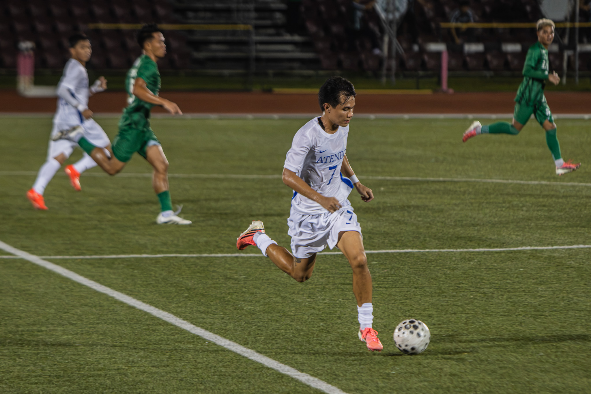 UAAP89-MFB-4943-Dov-Anthony-Carino La Salle starts UAAP men's football with convincing win over Ateneo ADMU DLSU Football News UAAP - philippine sports news