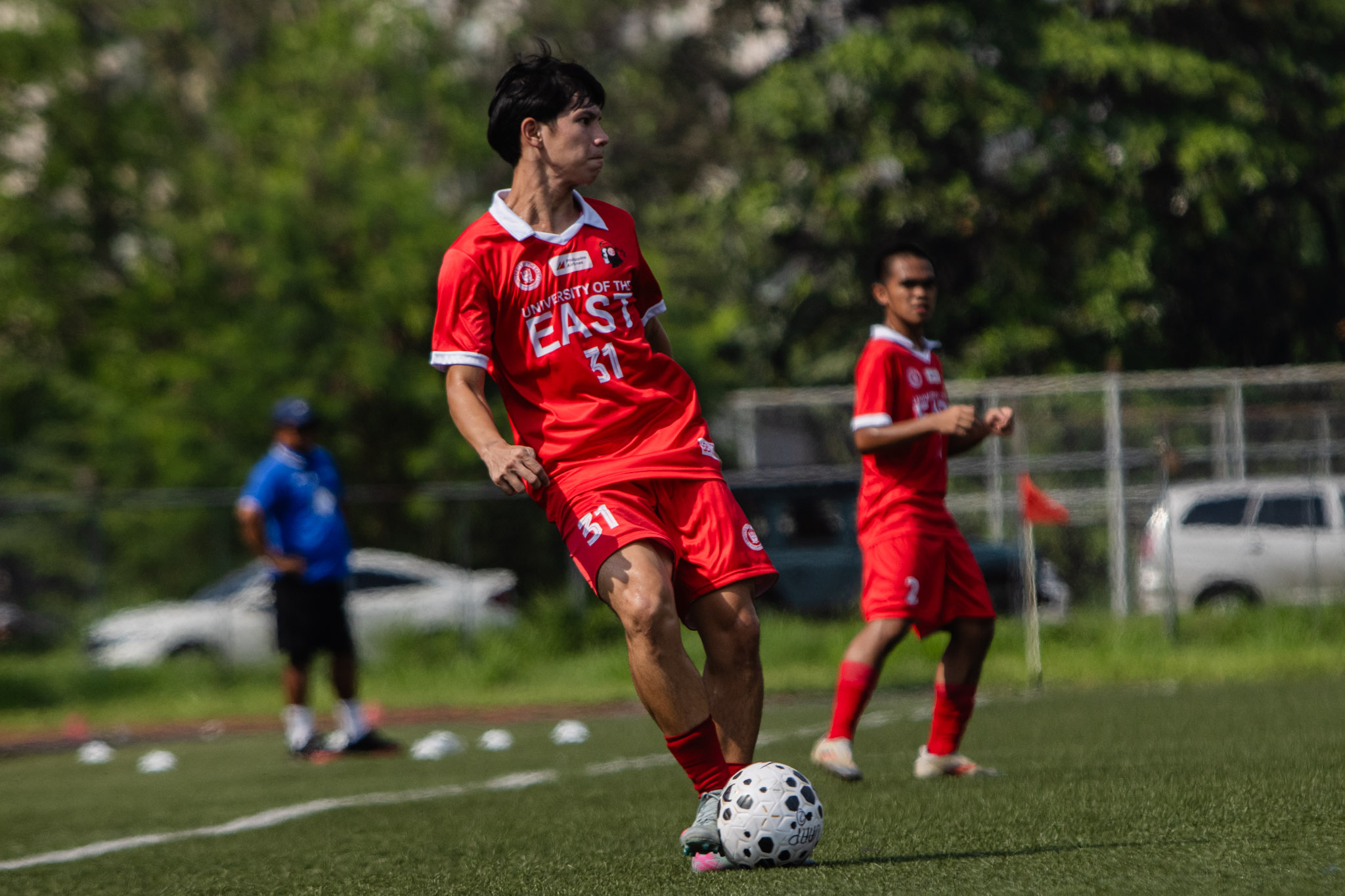 UAAP89-MFB-7907-Mark-Maghinay Dov Cariño brace powers Ateneo past UE for first UAAP men's football win ADMU Football News UAAP UE - philippine sports news