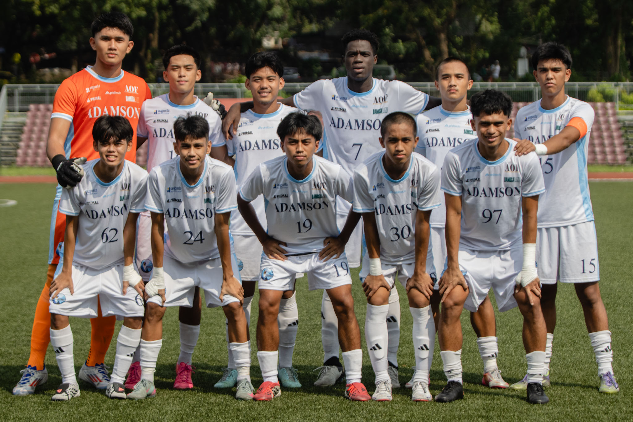UAAP89-MFB-9855-Starting-XI-AdU Darlton Digha sees years of hard work pay off as Adamson emerges as title contender AdU Football News UAAP - philippine sports news