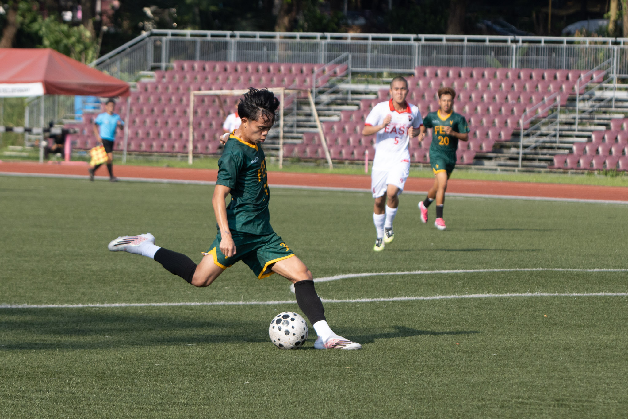 UAAP89-MFB-IMG_3835-Acuesta-Czam UAAP Men's Football: FEU unleashes attacking masterclass in 10-0 romp over UE FEU Football News UAAP UE - philippine sports news