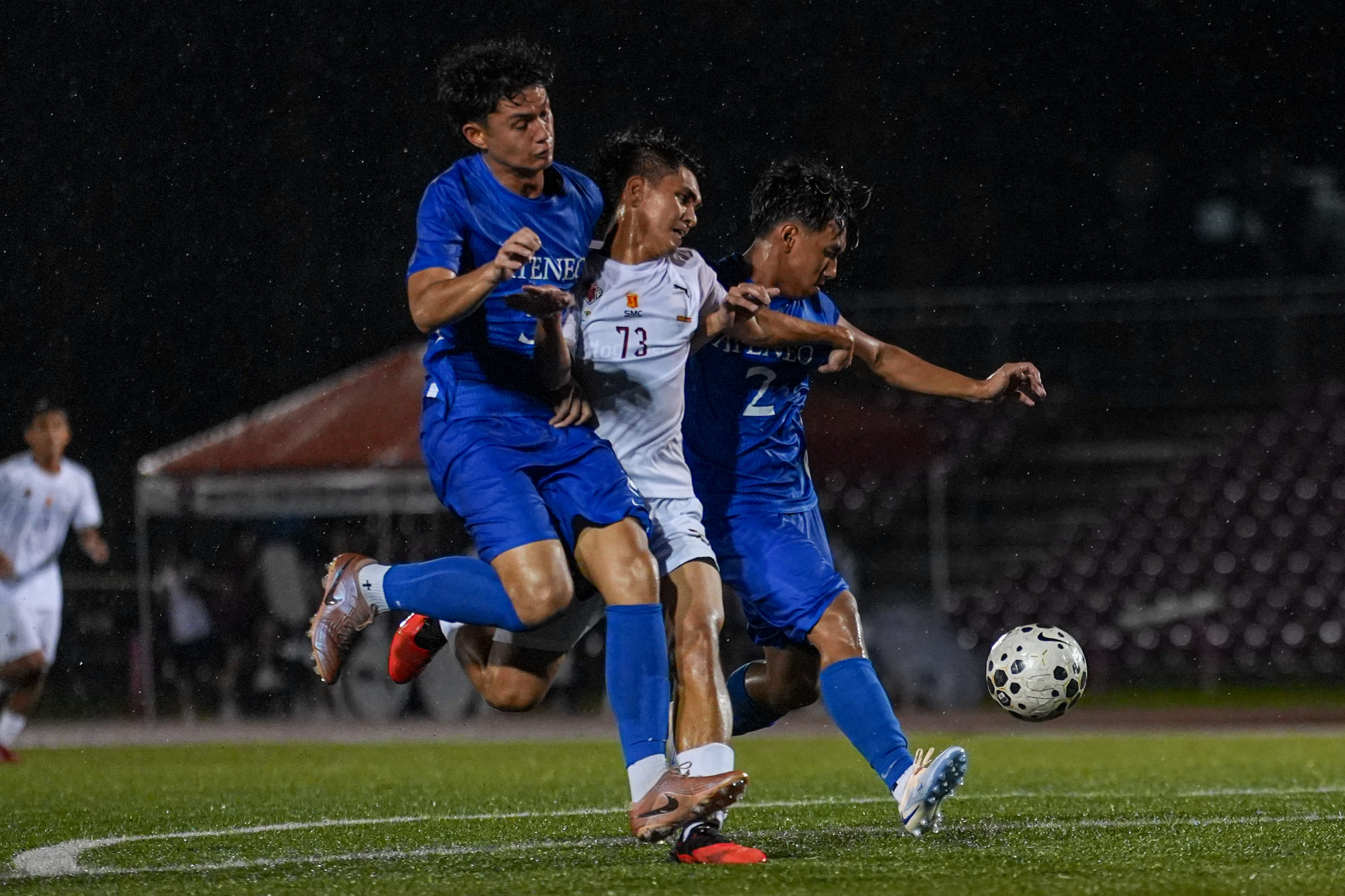 UAAP89-Mens-Football_-UP-vs-ADMU_-FLORES-Jethro-05217 Bation, Guerrero trade stunners as UP, Ateneo settle for draw in UAAP men's football ADMU Football News UAAP UP  - philippine sports news