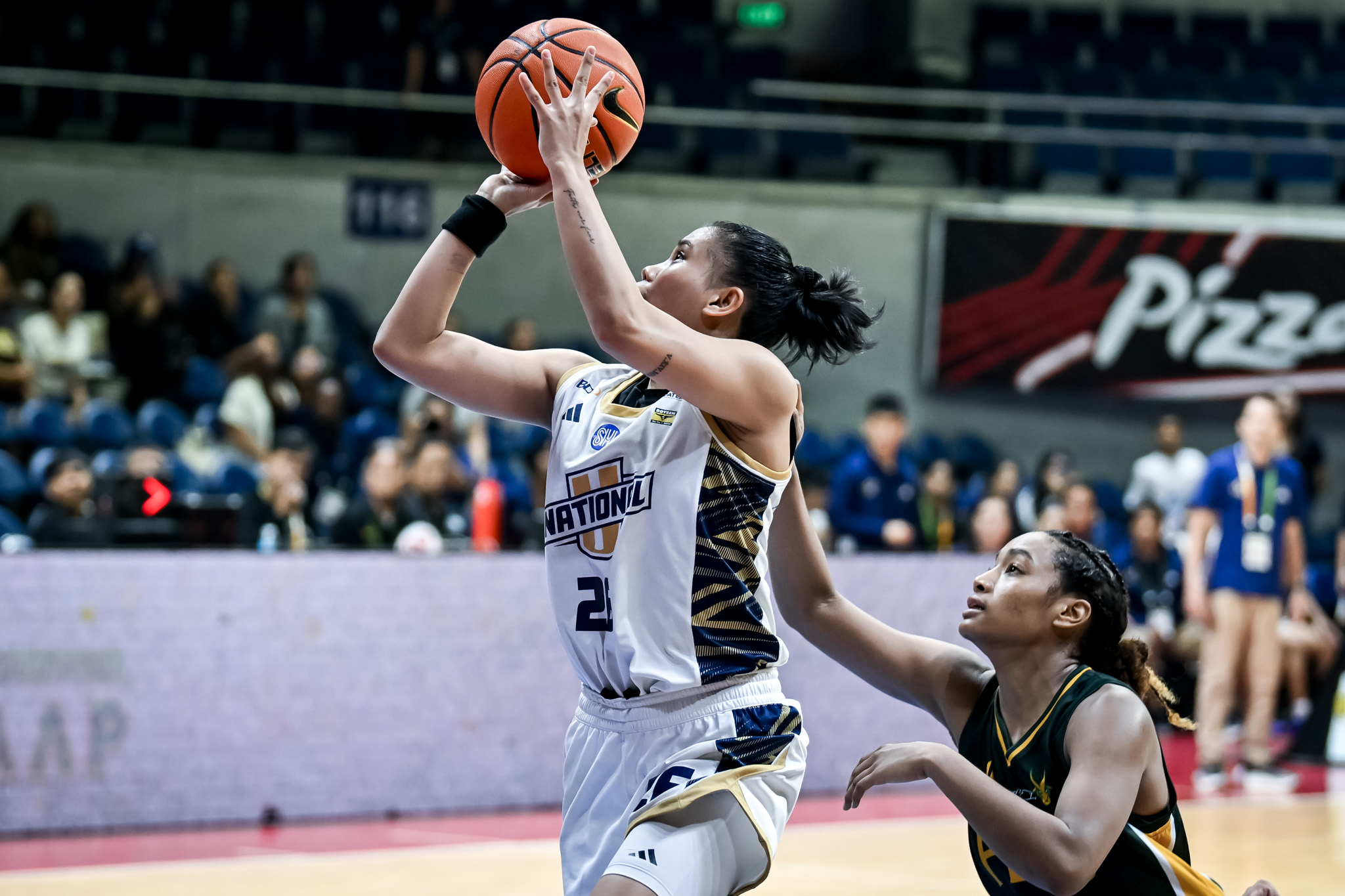 UAAP89-WBB-CIELO-PAGDULAGAN-5124 FEU ends 13-year NU curse in UAAP women's basketball behind Espanol’s career night Basketball FEU News NU UAAP - philippine sports news
