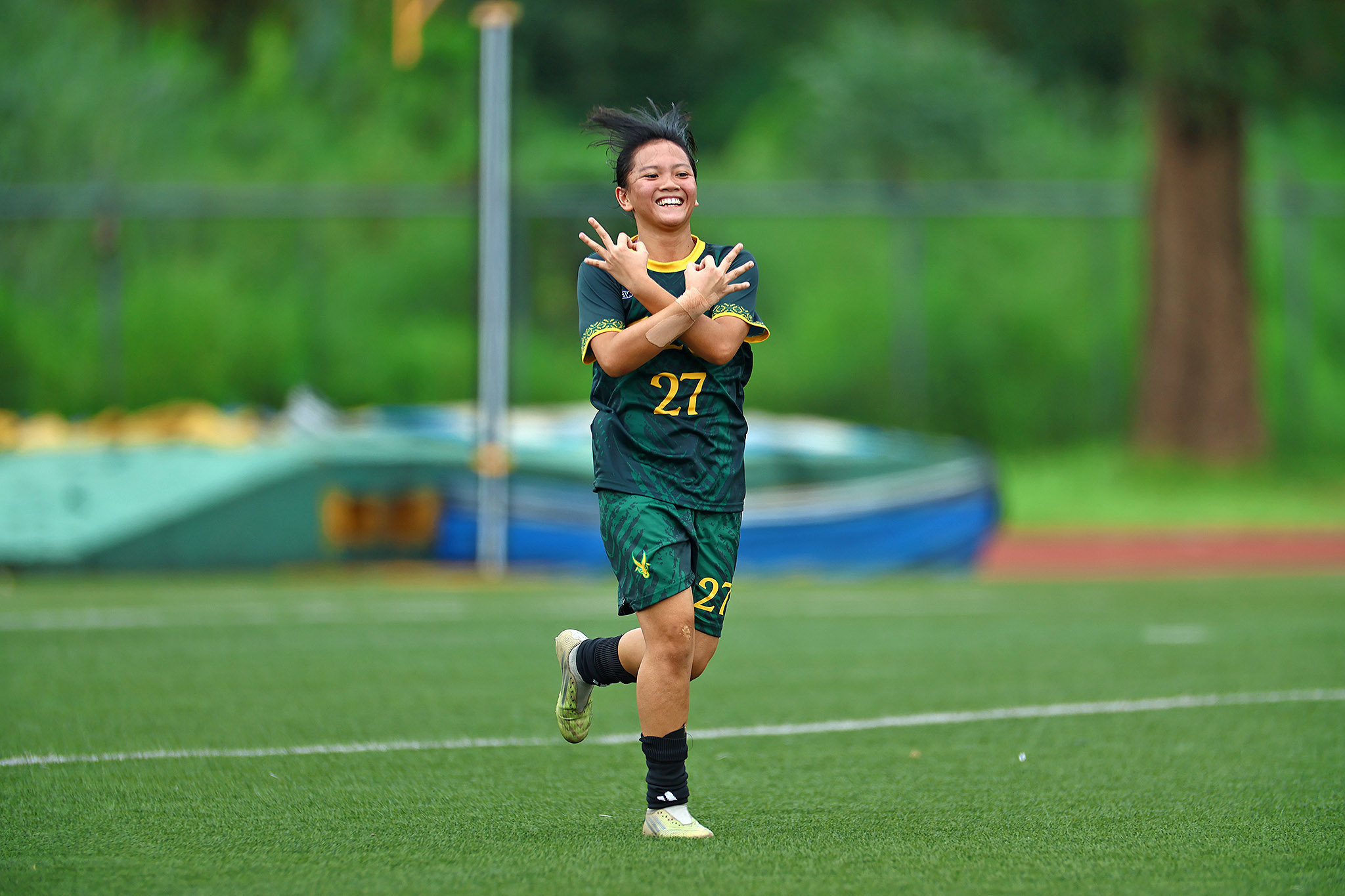 UAAP89-WFB-Daniella-Belicaria FEU moves within one of sixth straight UAAP women's football finals appearance ADMU FEU Football News UAAP - philippine sports news