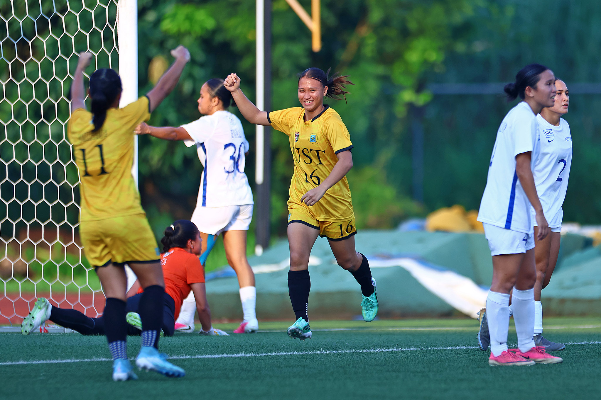 UAAP89-WFB-Joyce-Gemberva Rae Tolentino's equalizer vs UST boosts Ateneo's UAAP women's football semis hopes ADMU Football News UAAP UST  - philippine sports news