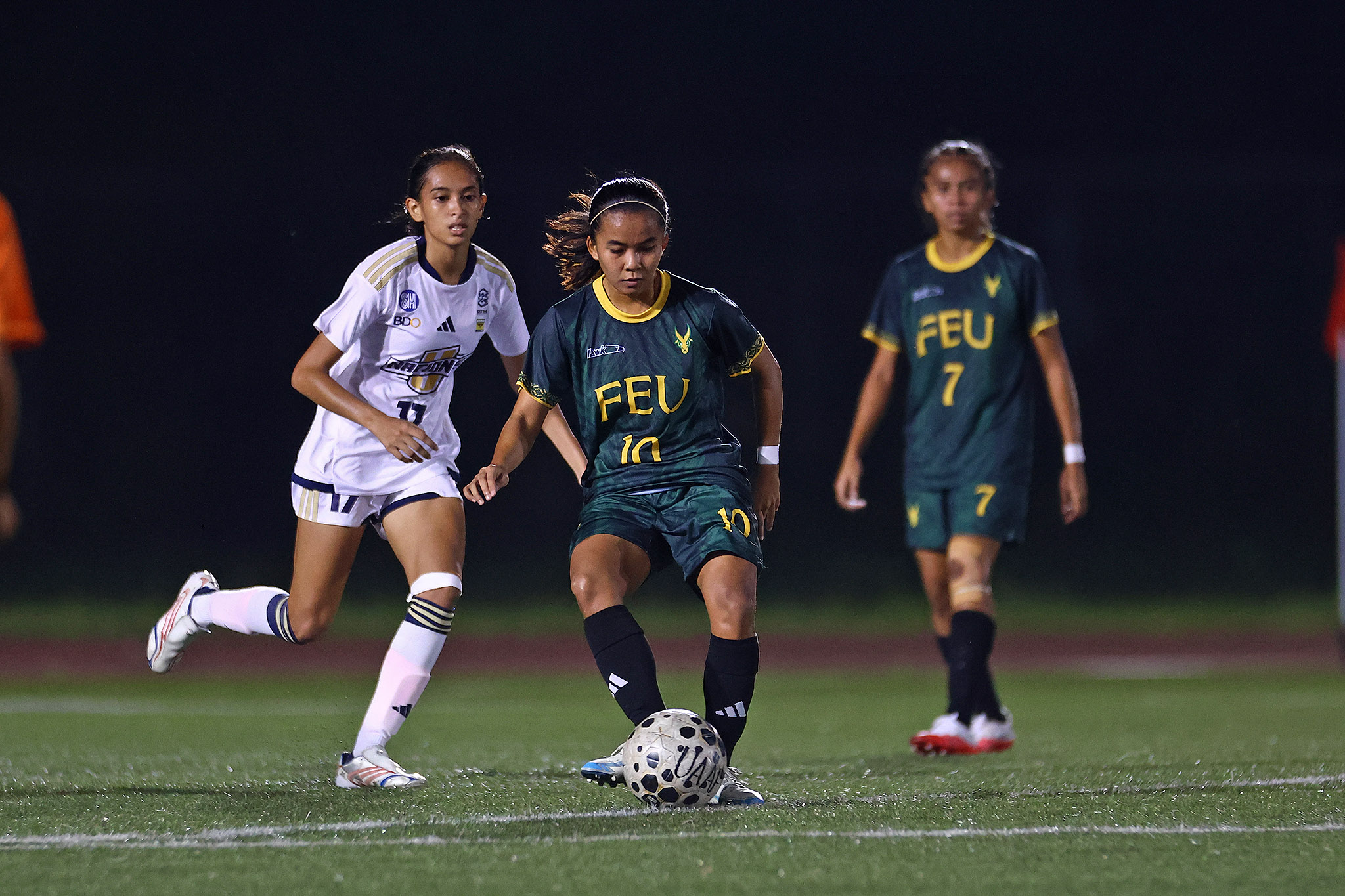 UAAP89-WFB-Judie-Arevalo-2 FEU blanks NU to extend winning streak to 19 matches in UAAP women's football FEU Football News NU UAAP - philippine sports news