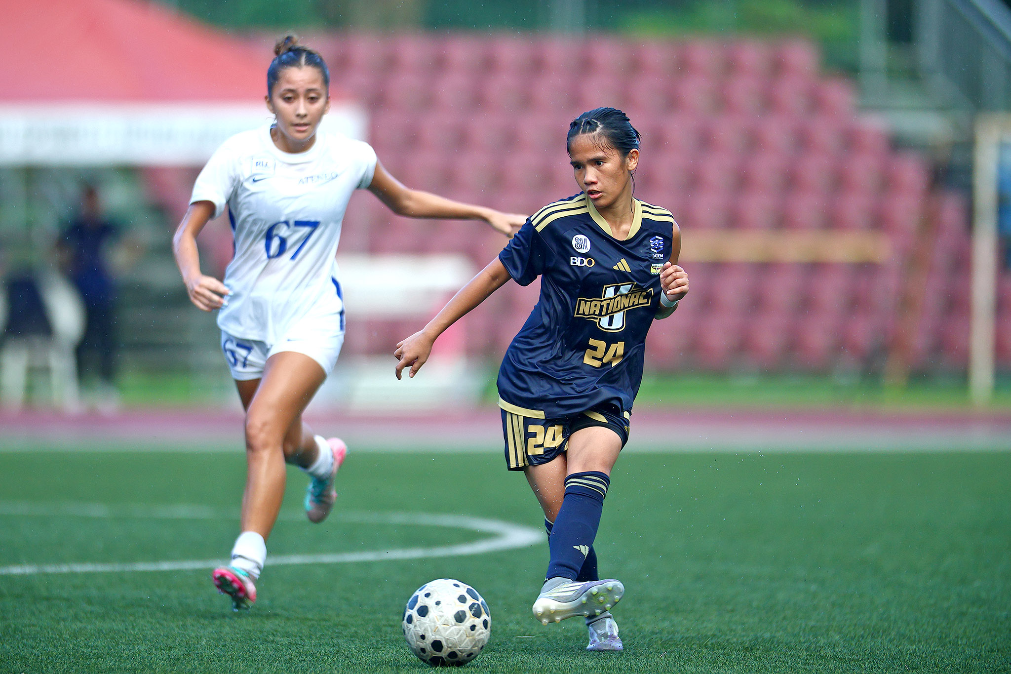UAAP89-WFB-Lizzie-Torre Ateneo rides Bicierro’s brilliance to rout NU, stays in UAAP women's football top four ADMU Football News NU UAAP  - philippine sports news