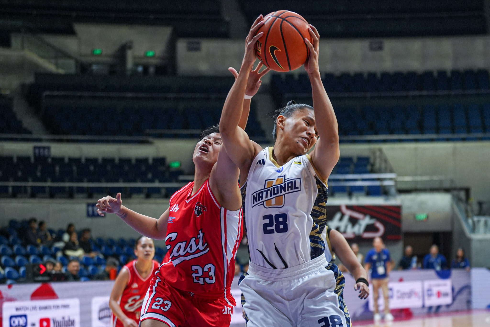 UAAP89-Women_s-Basketball_-NU-vs-UE_-CAYABYAB-LUMIBAO-07008 Villanueva lights out as NU overcomes UE, bounces back in UAAP women's basketball Basketball News NU UAAP UE - philippine sports news