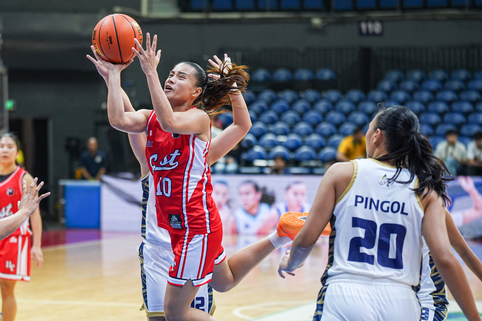 UAAP89-Women_s-Basketball_-NU-vs-UE_-LACAYANGA-Rachel-07364 Villanueva lights out as NU overcomes UE, bounces back in UAAP women's basketball Basketball News NU UAAP UE - philippine sports news